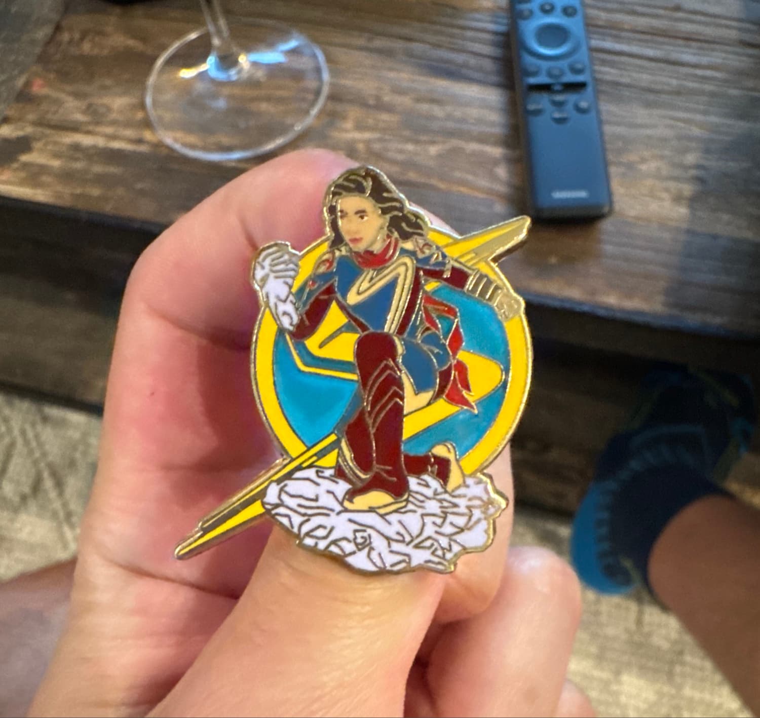 Marvel's Captain Marvel Pin