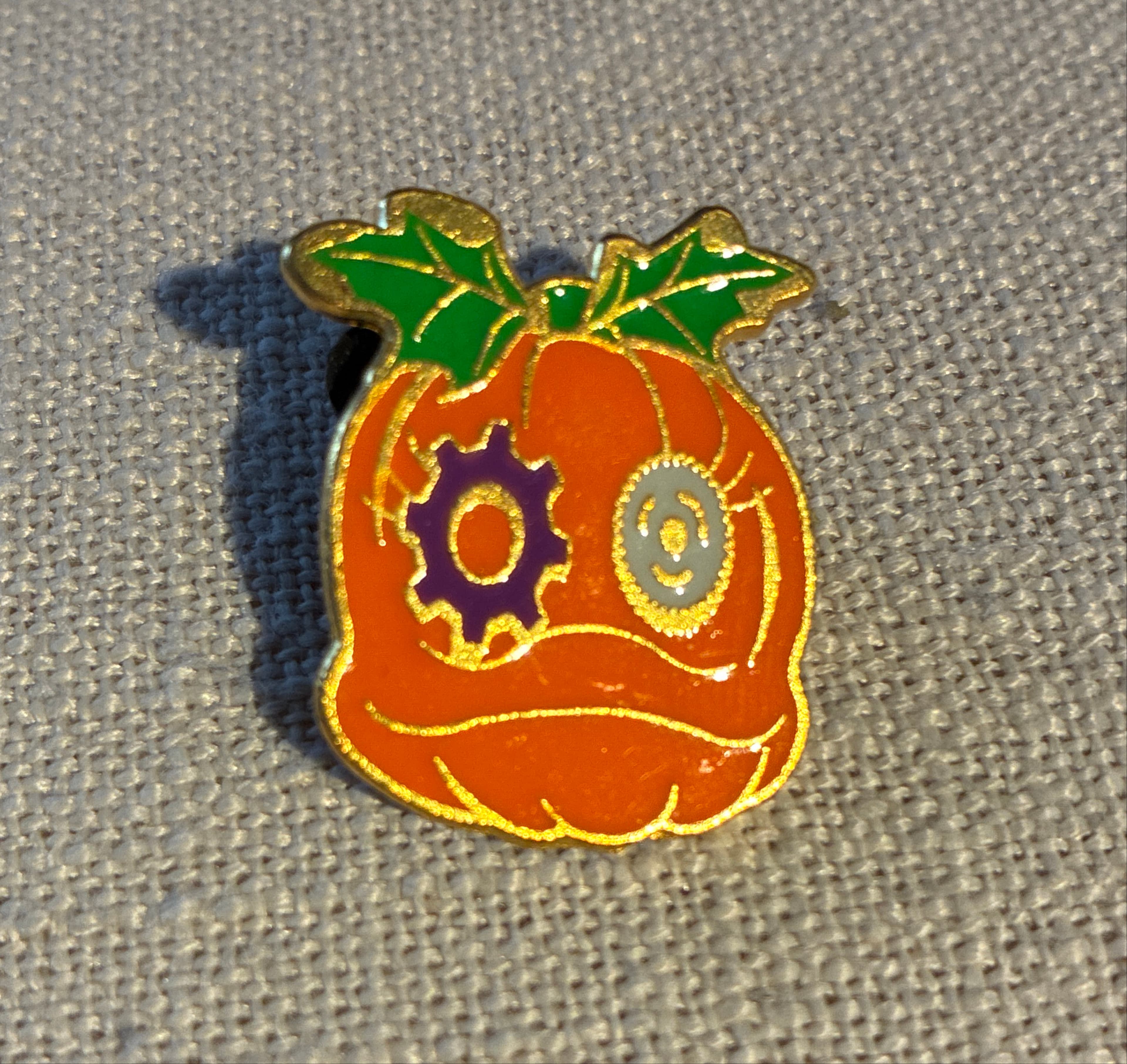 Daisy Duck Steampunk Pumpkin - Halloween Time Mystery Pin Set front