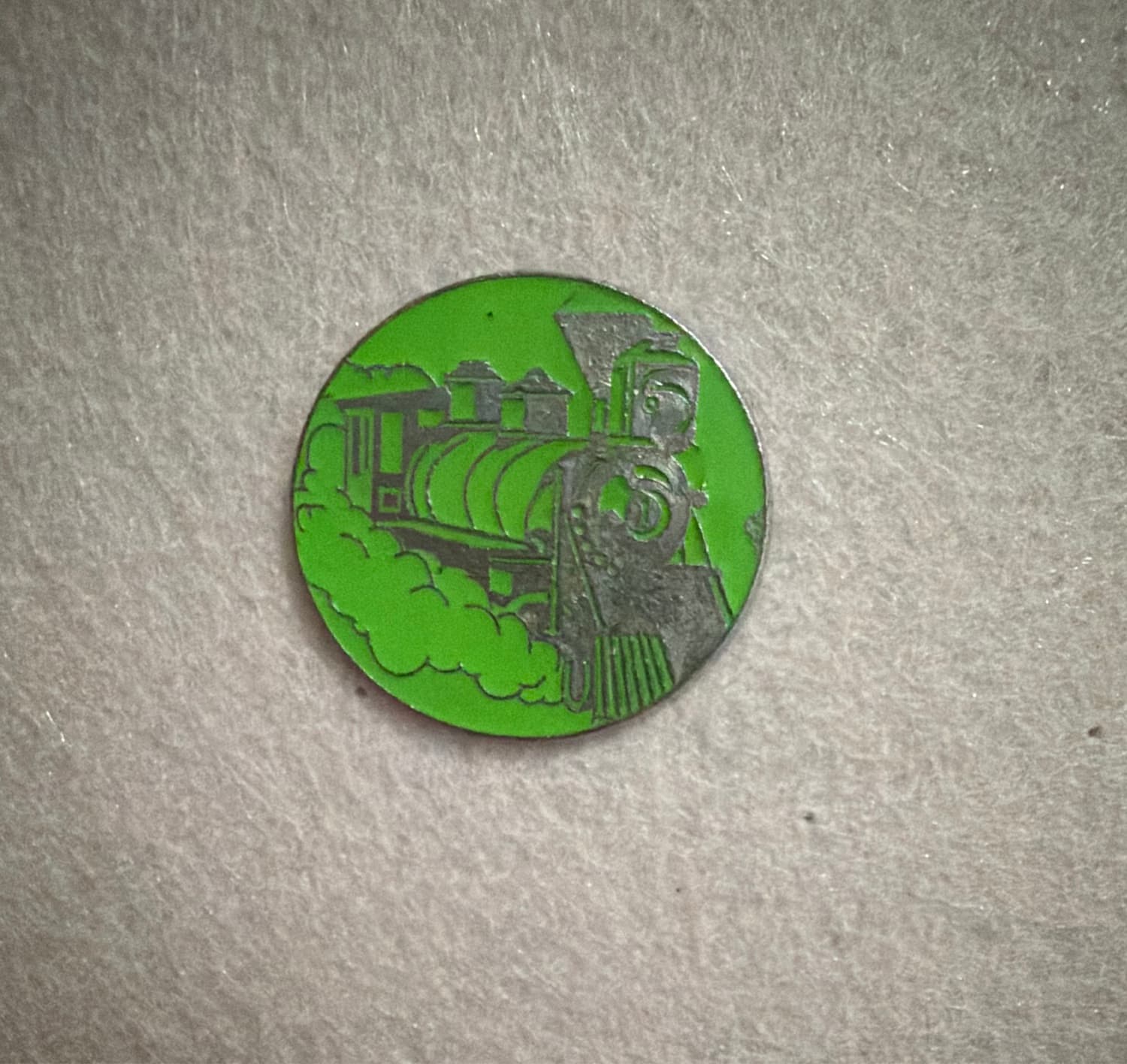 Disney Parks Railroad Train - Round Green