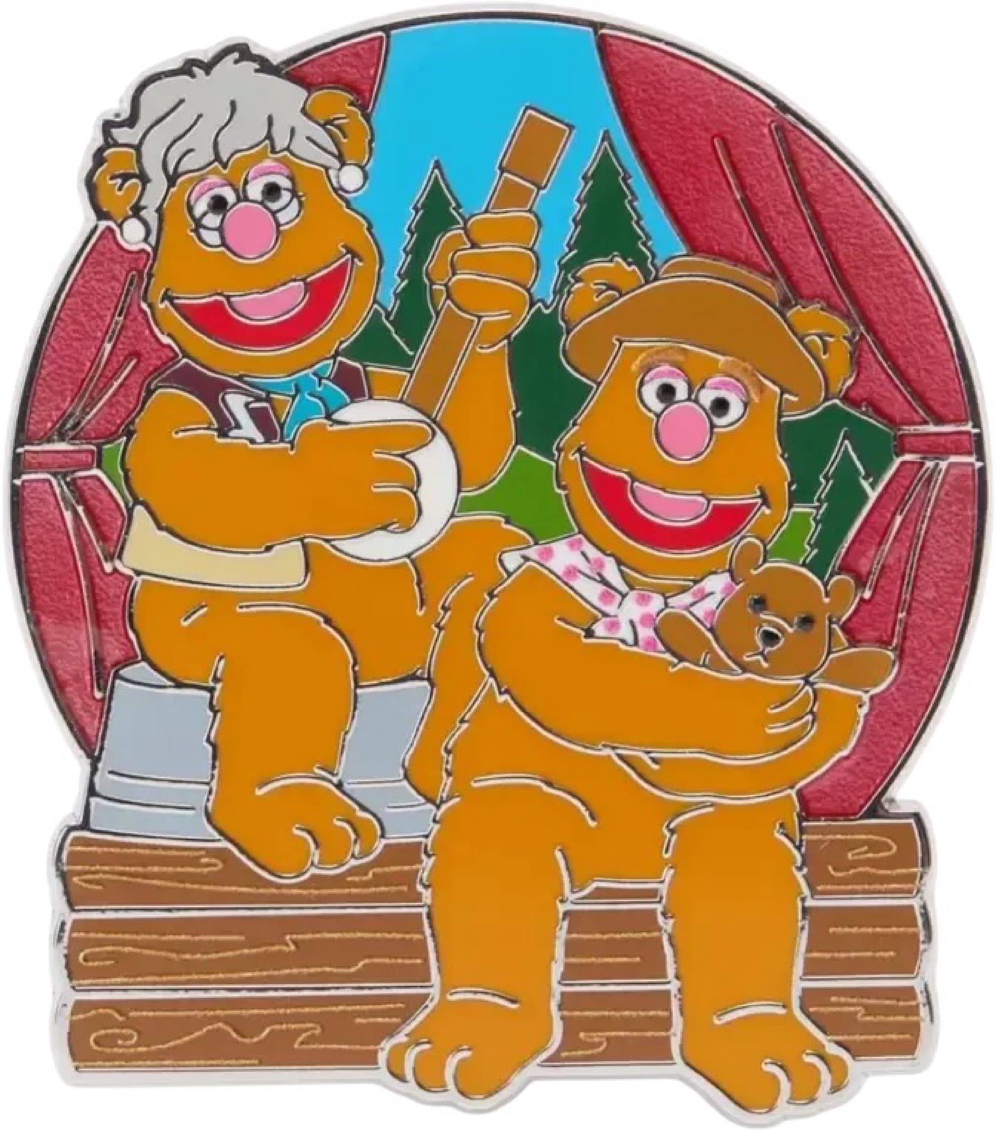 The Muppets Ma Bear and Fozzie as Country Bears