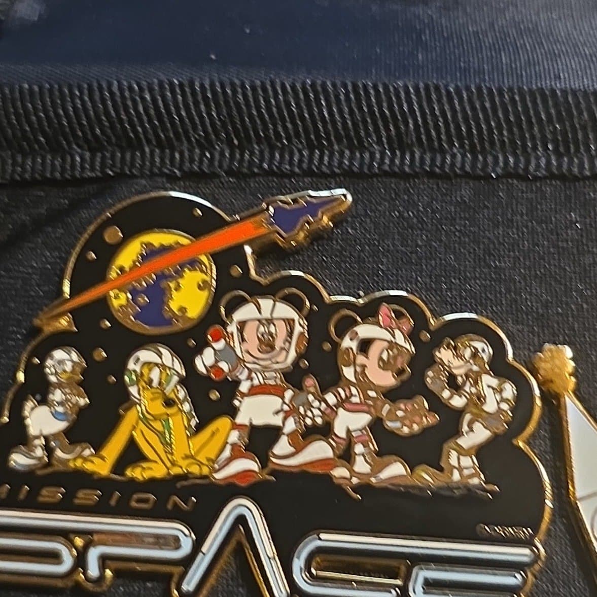 FAB 5 Astronauts Mission: SPACE Logo Pin