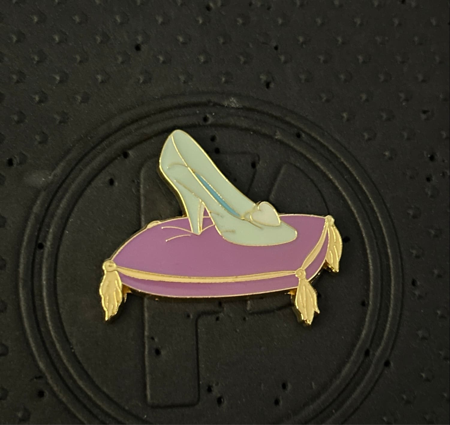 Glass Slipper on Pillow