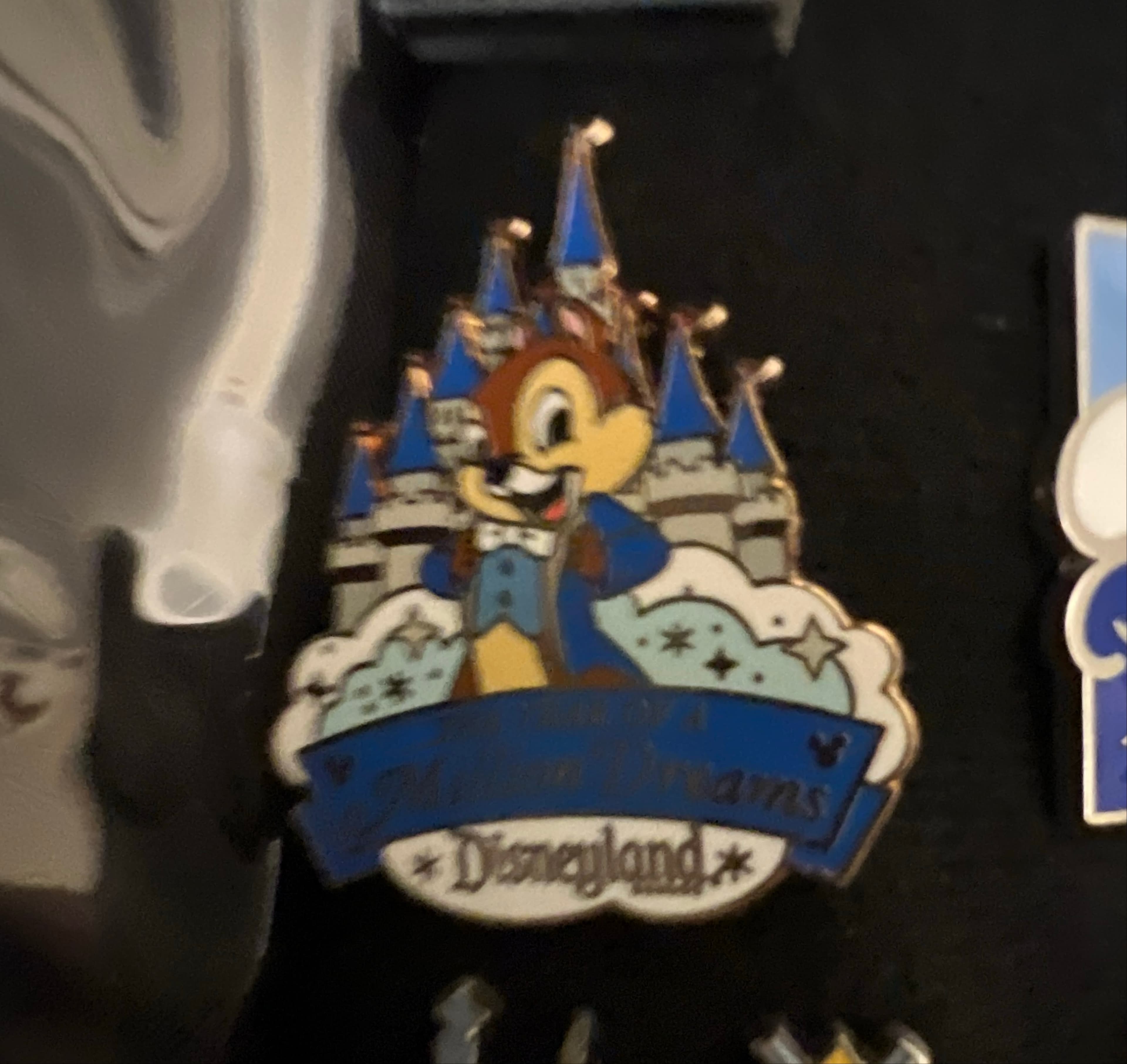 Chip at Sleeping Beauty Castle 'A World of Dreams' Disneyland Pin