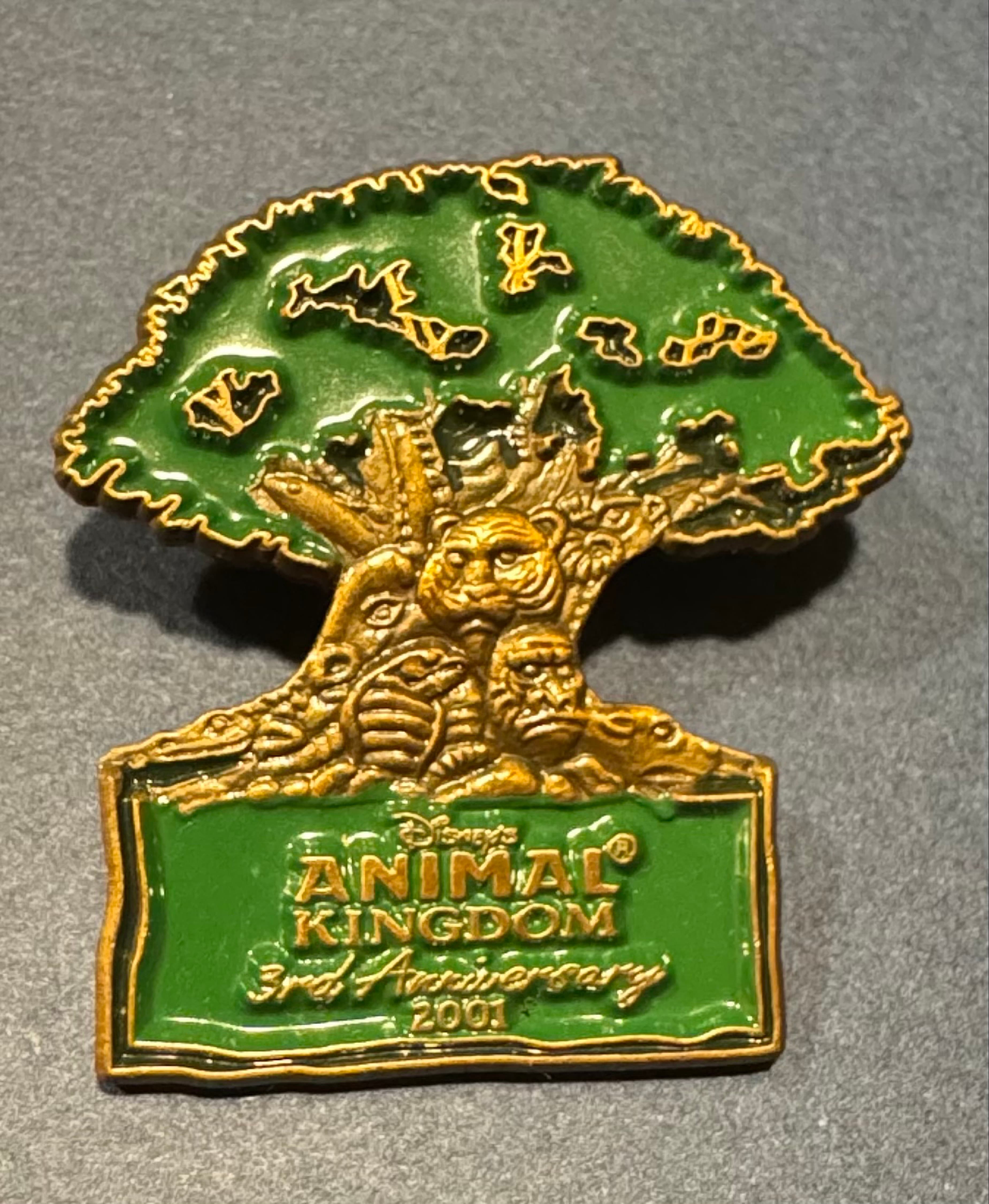 Animal Kingdom 3rd Anniversary Pin