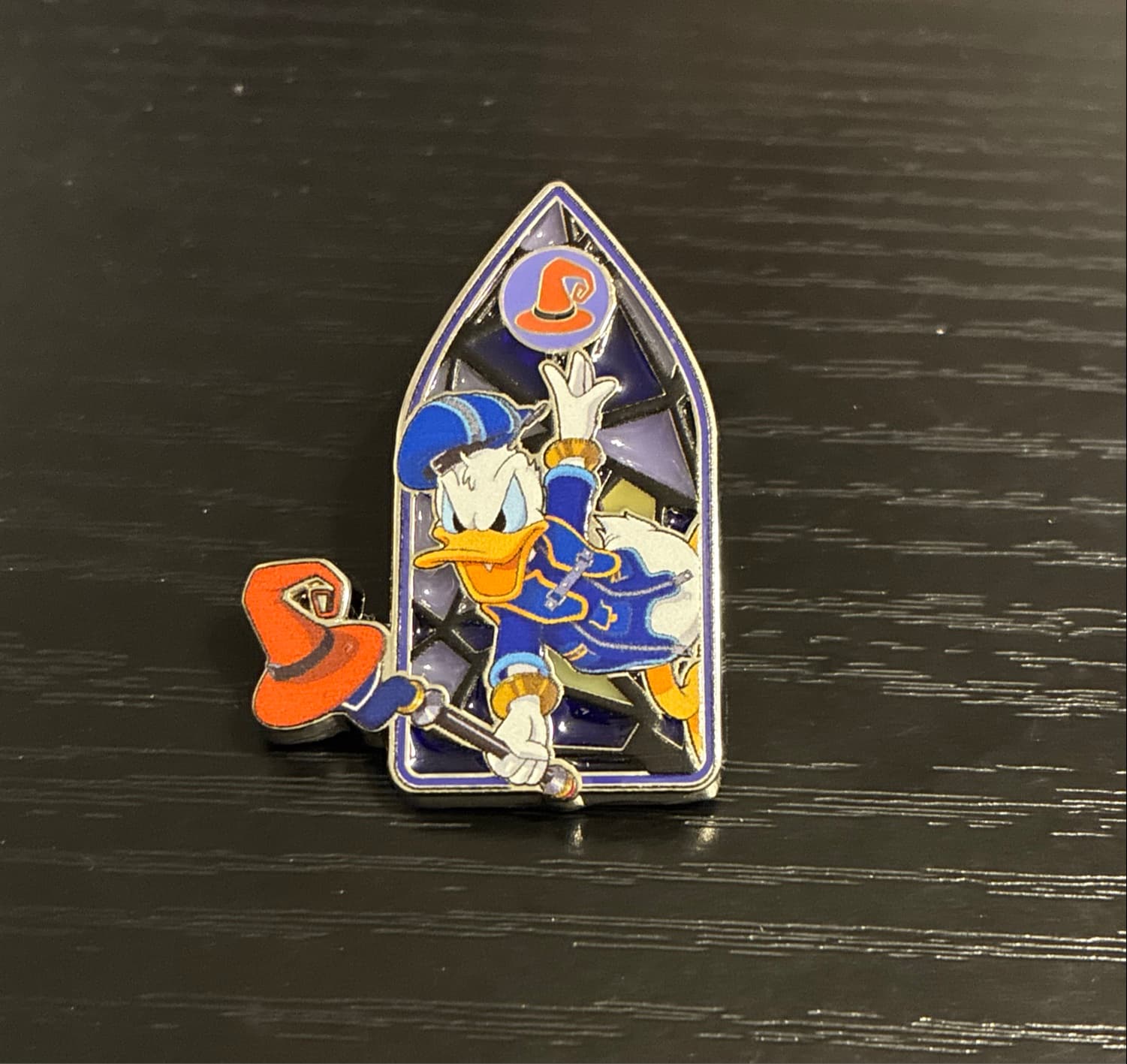 Loungefly Disney Kingdom Hearts Stained Glass Blind Box Pin - Donald Duck
