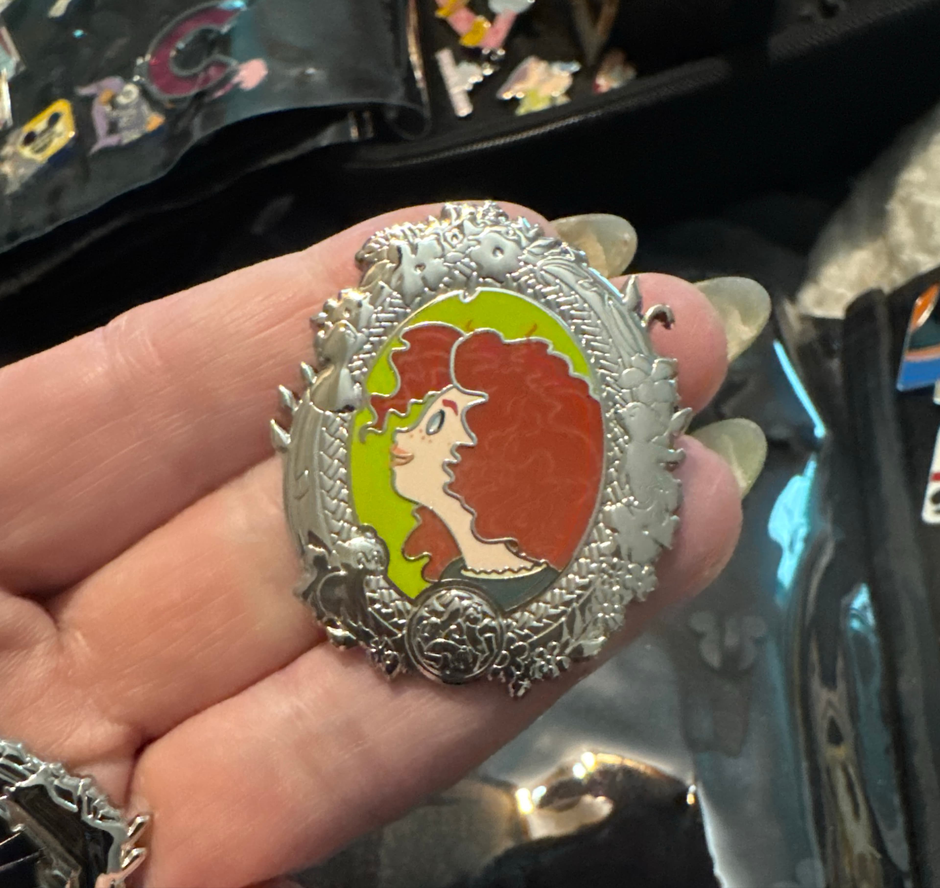 Princess Portrait Silver Frame