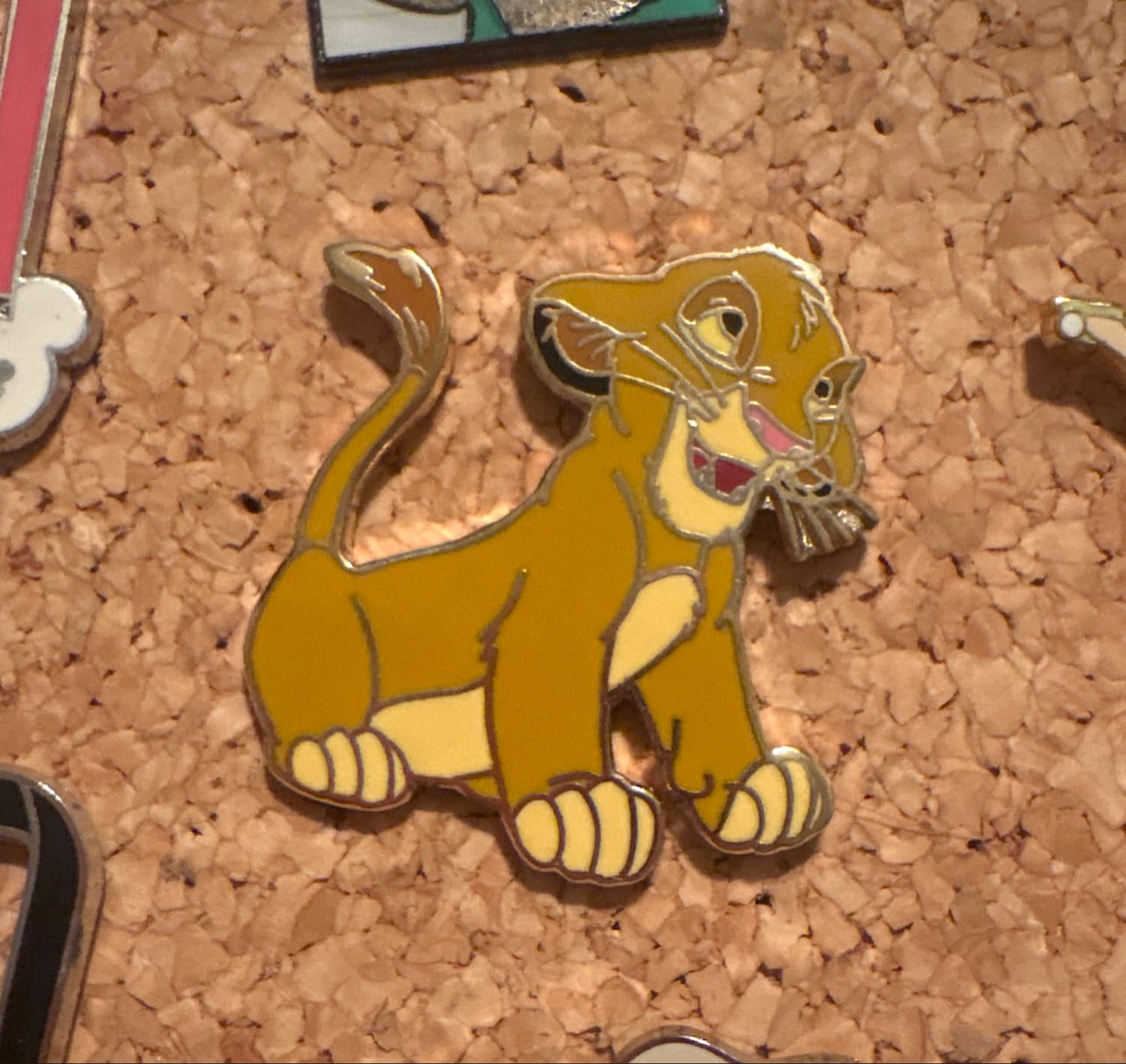 Simba Sitting The Lion King Cub front