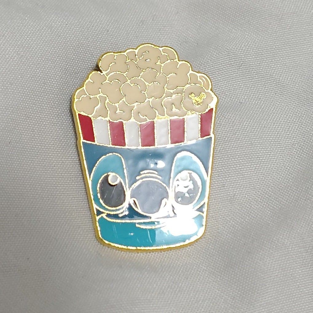 Stitch Eating Popcorn front