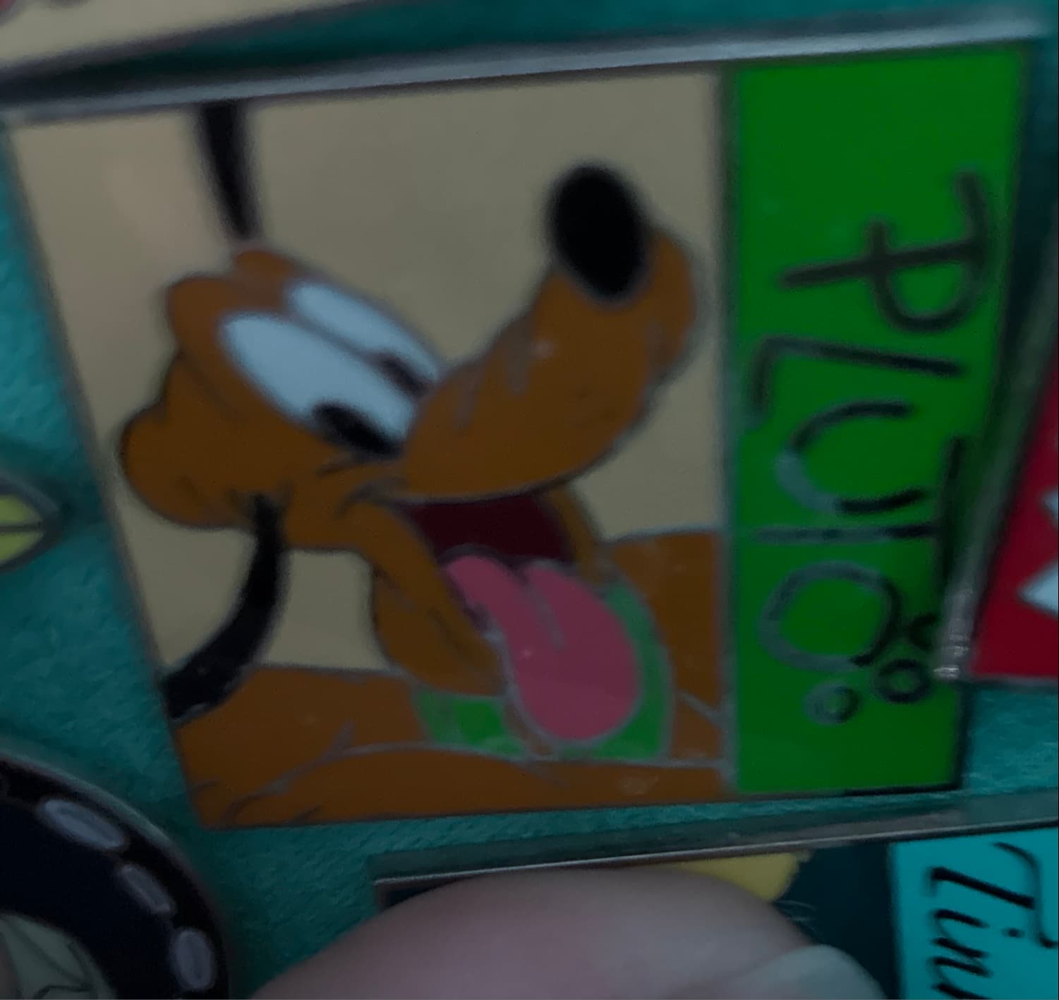 Pluto photo signature front