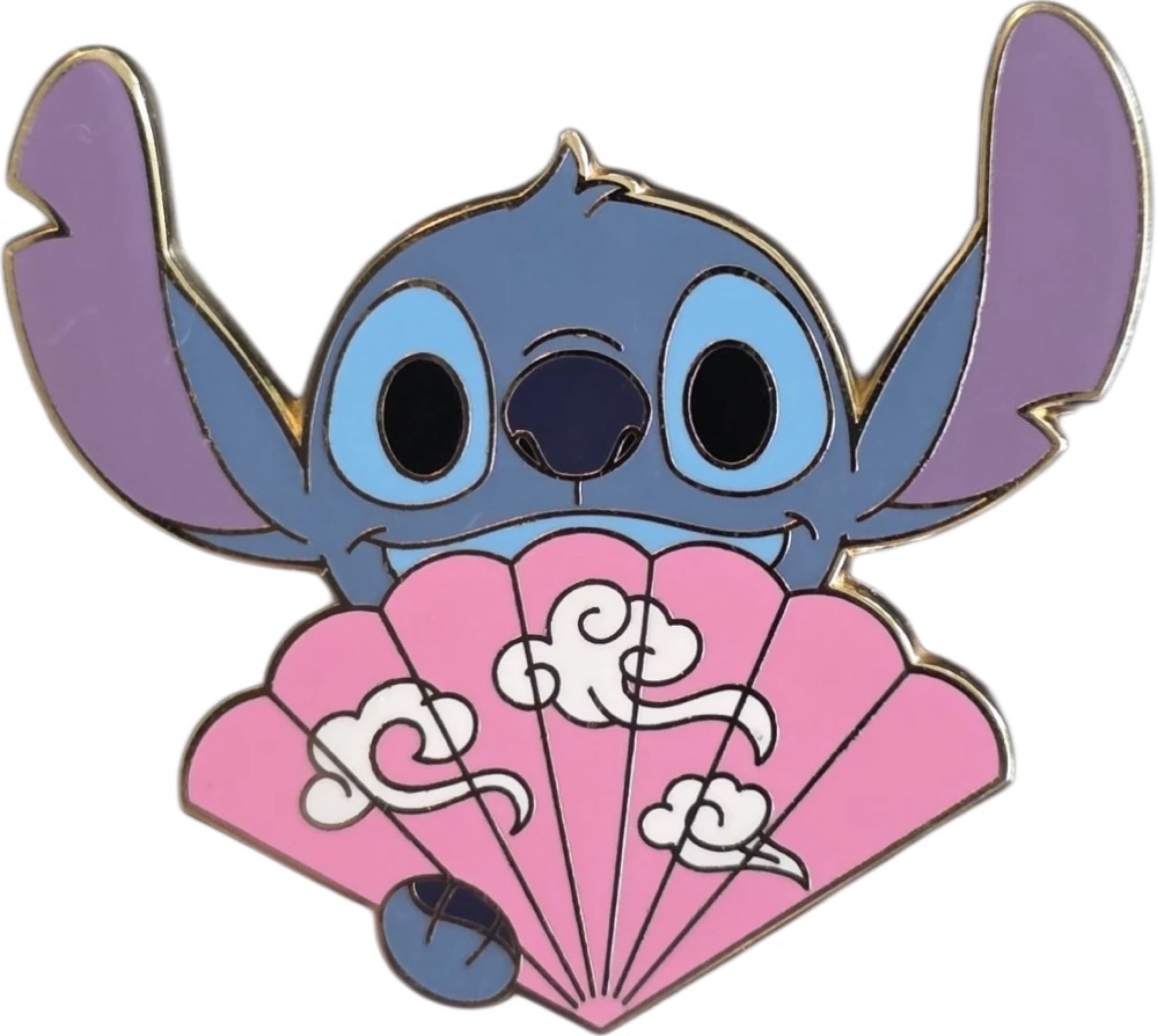 Stitch Folding Fan front