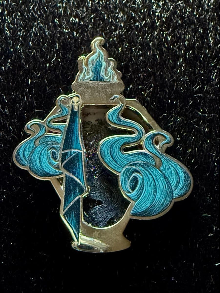 Villains Potion Bottle Liquid Glitter Pin