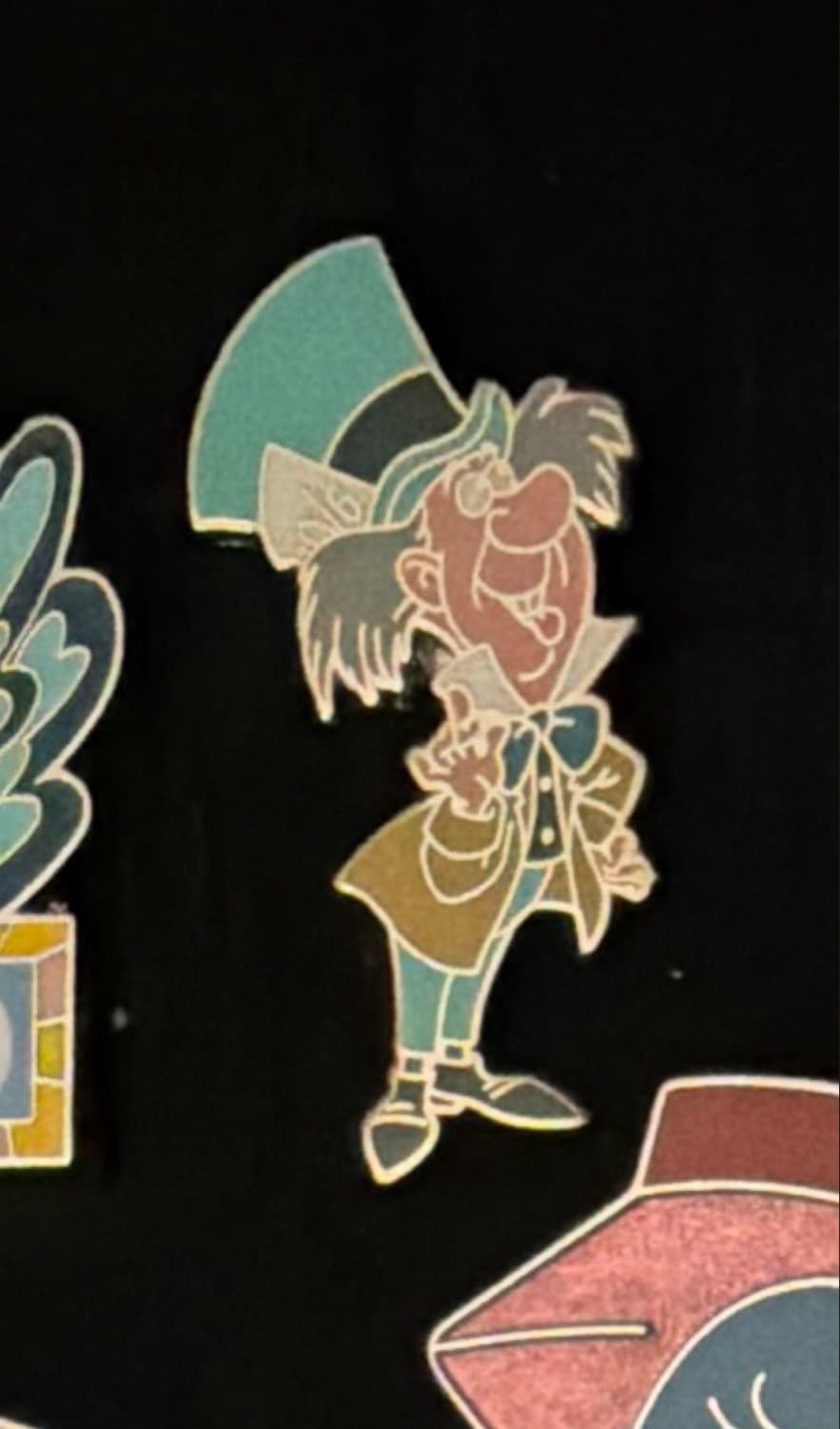 Mad Hatter (from Alice and Mad Hatter 2 Pin Set)