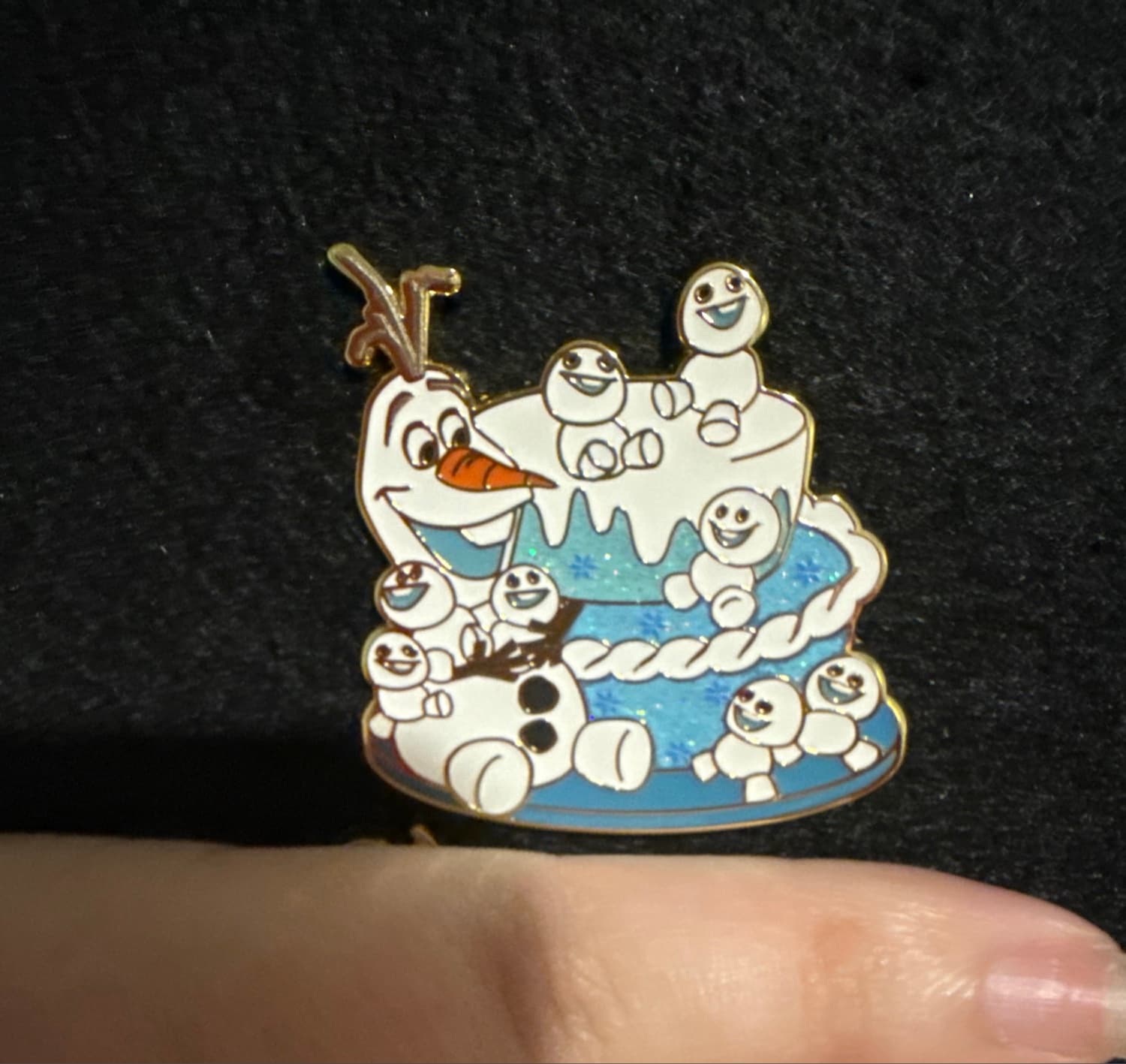 Frozen Olaf Cake Pin