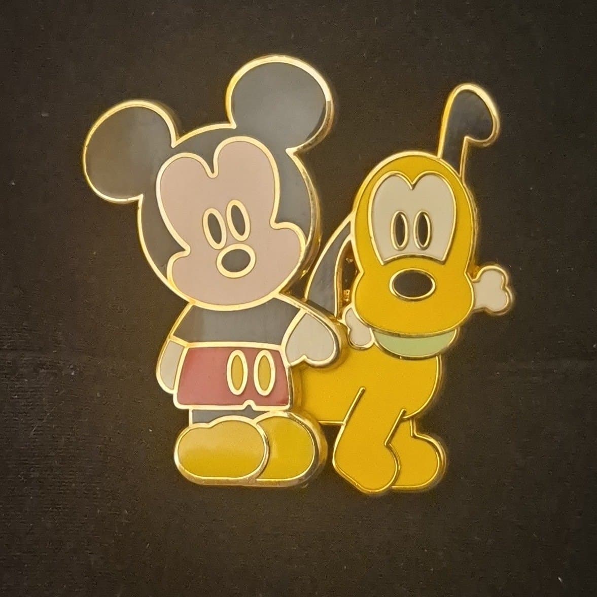 Disney Cute Characters Mickey And Pluto Pin
