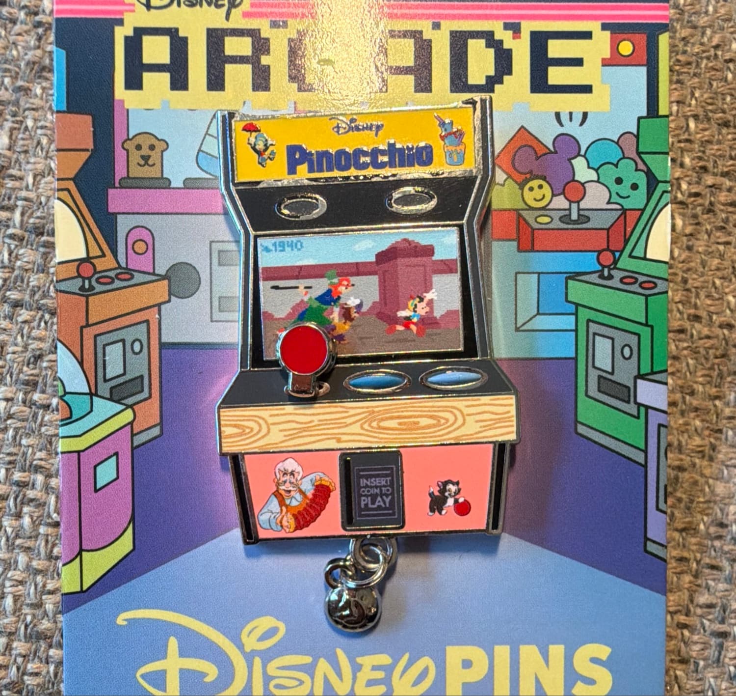 Pinocchio Arcade front