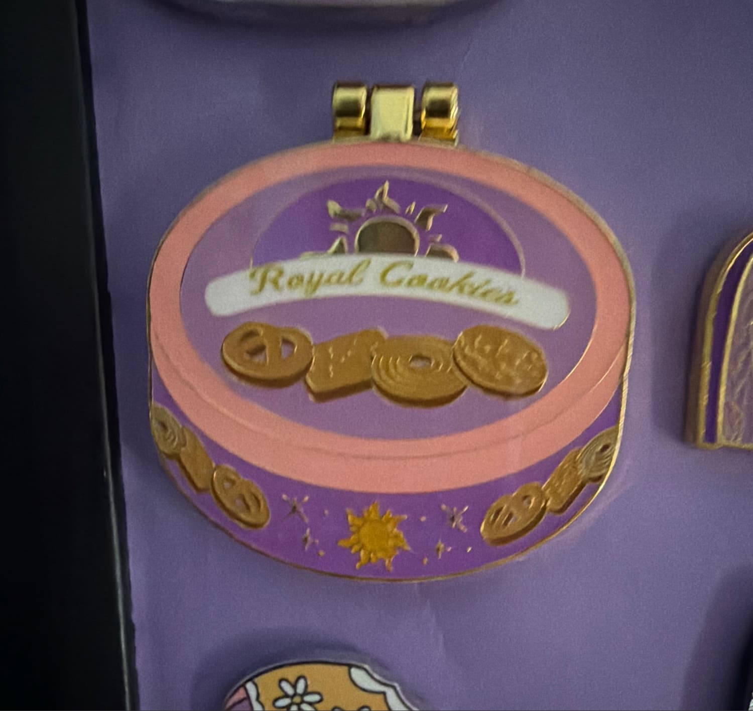 Loungefly Disney Princess Royal Cookies Hinged Blind Box Pin Set