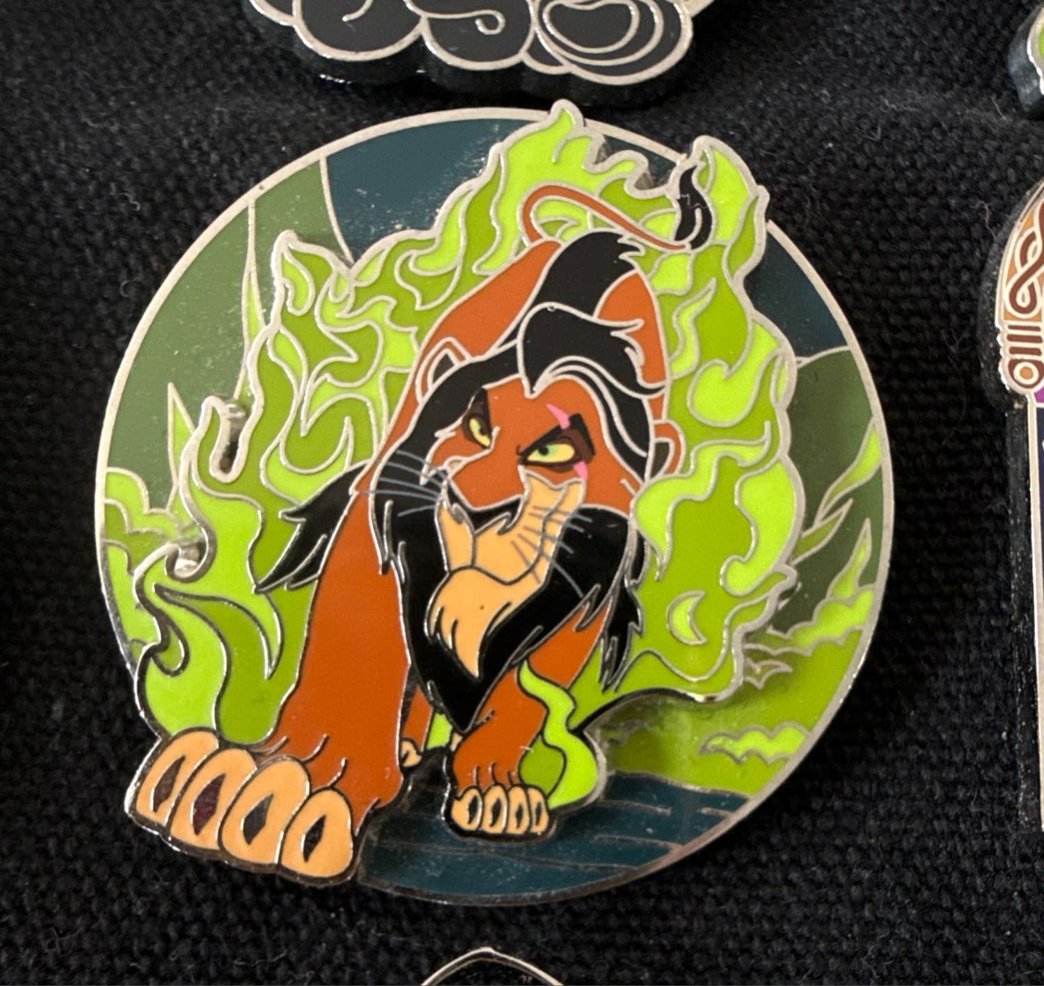 Villain Pin-on-Pin Portrait Collection - Scar