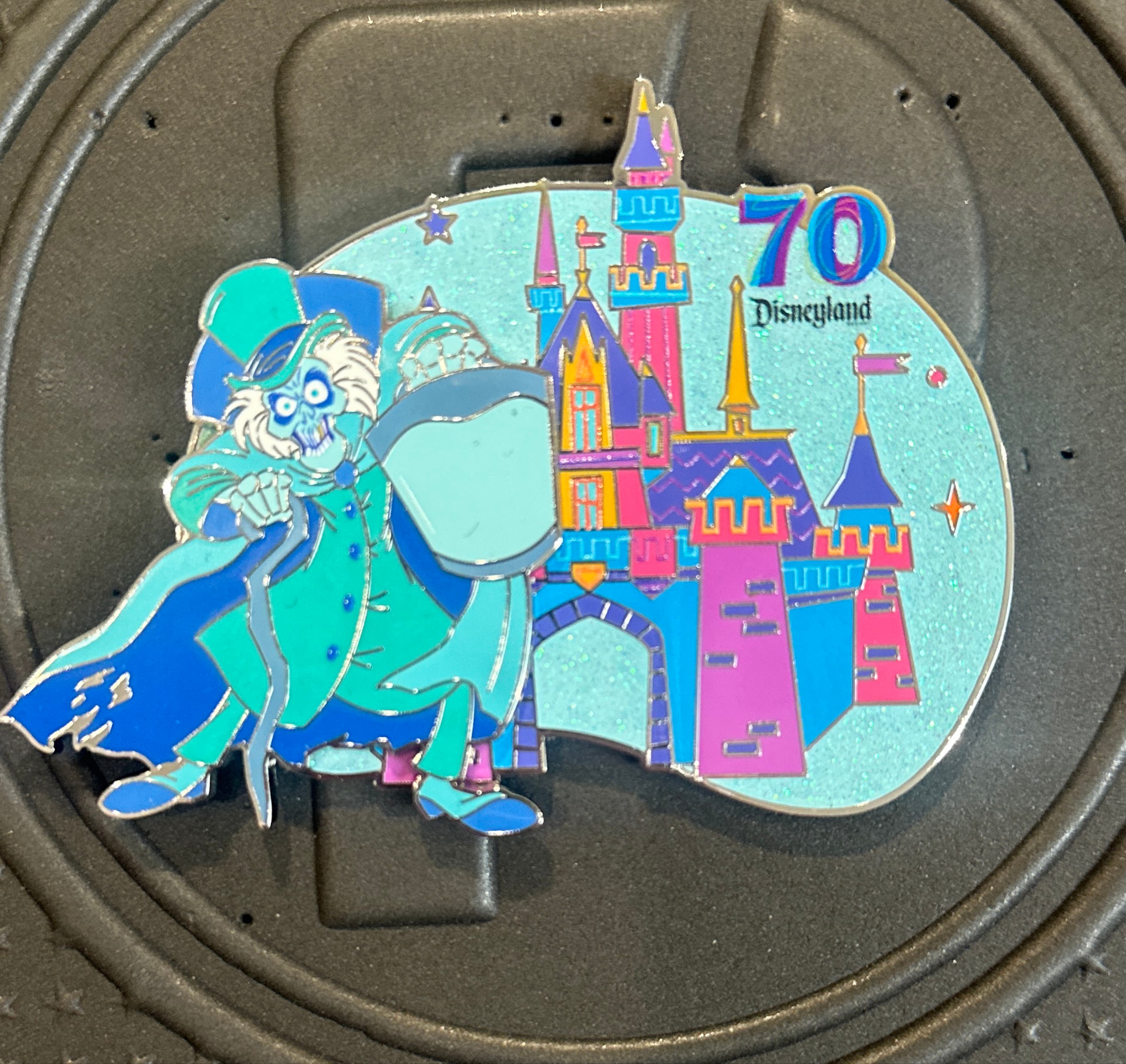 Hatbox Ghost Mini-Jumbo - Disneyland Resort 70th Anniversary Celebration LE 3000