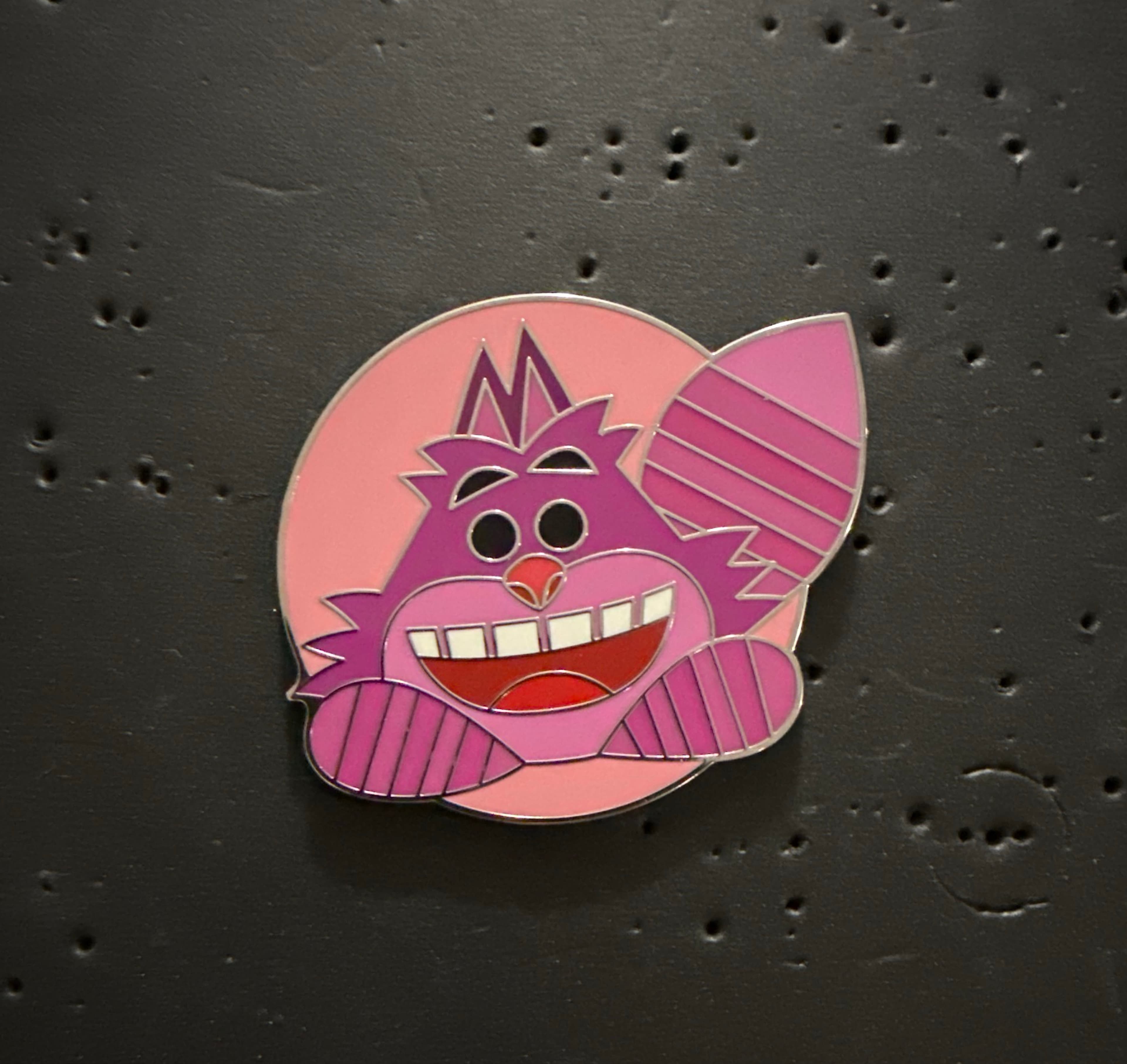Joey Chou Cheshire Cat Mystery Pin - Alice in Wonderland front