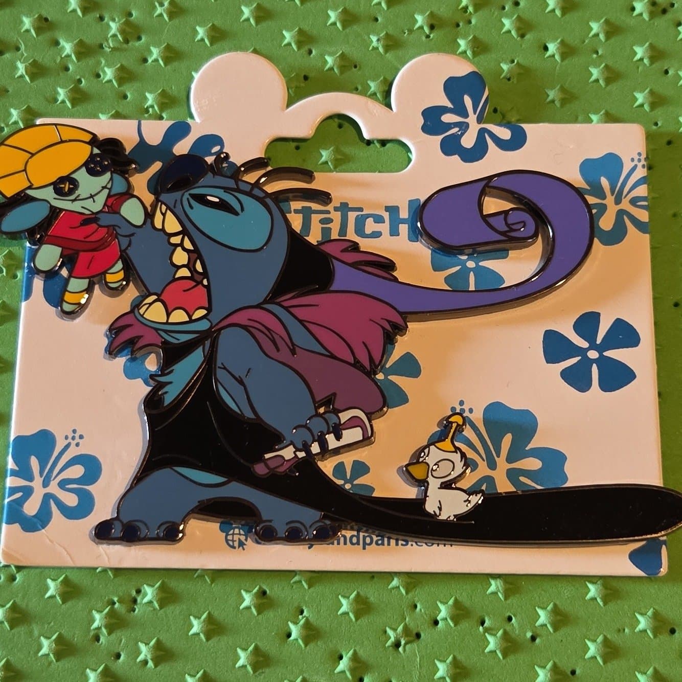 Stitch Yzma with Kuzco Scrump