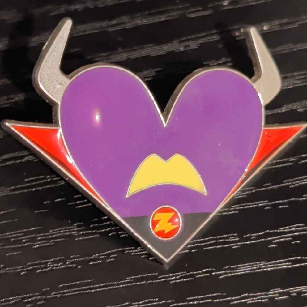 Emperor Zurg Be My Villaintine Mystery Heart Pin