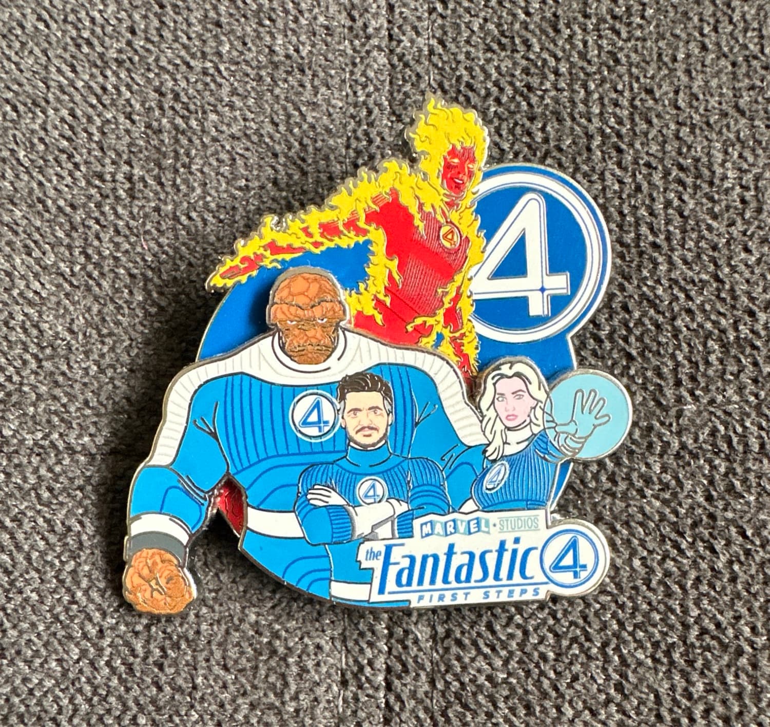 The Fantastic 4: First Steps Family Pin