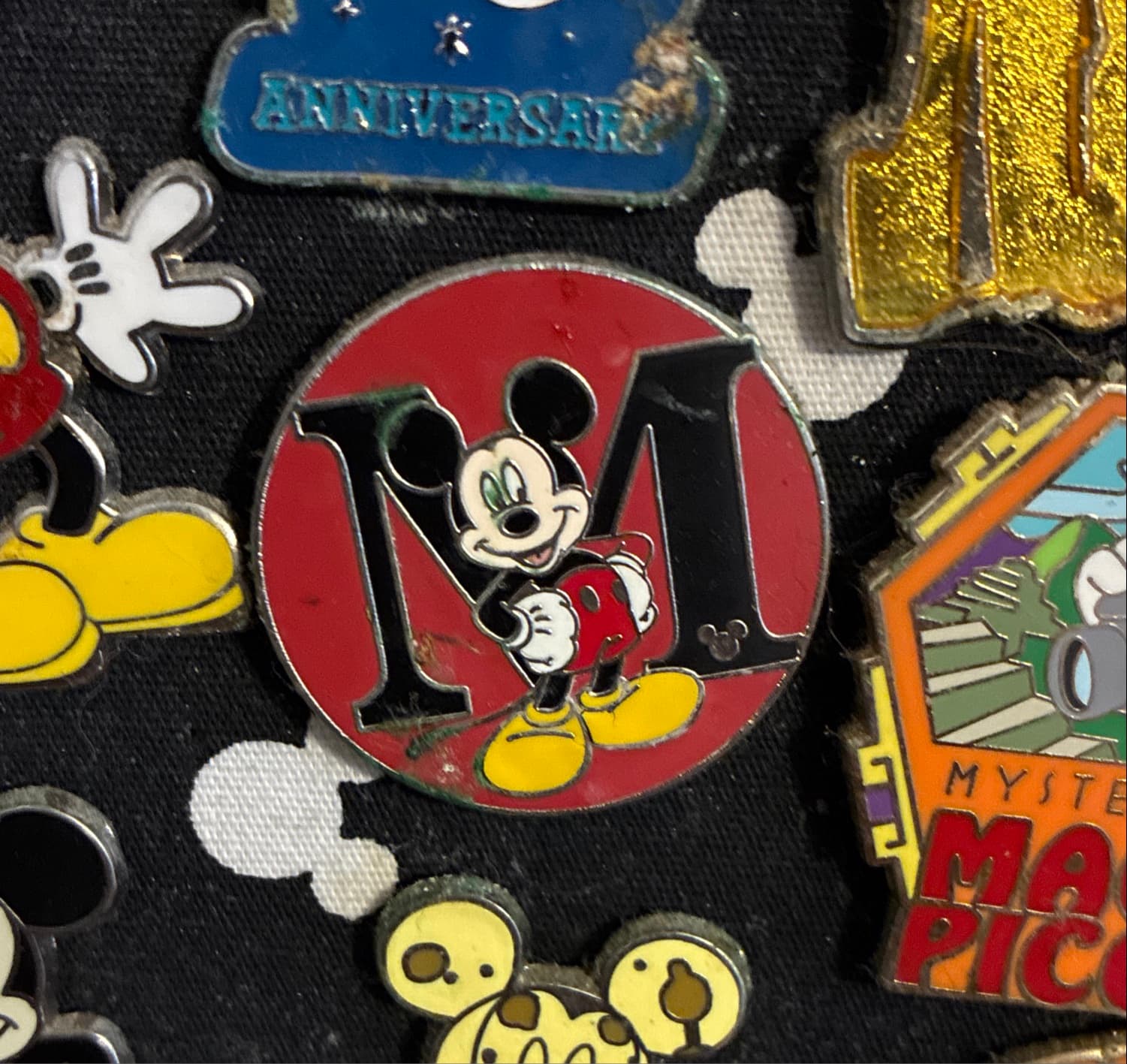 M for Mickey Mouse