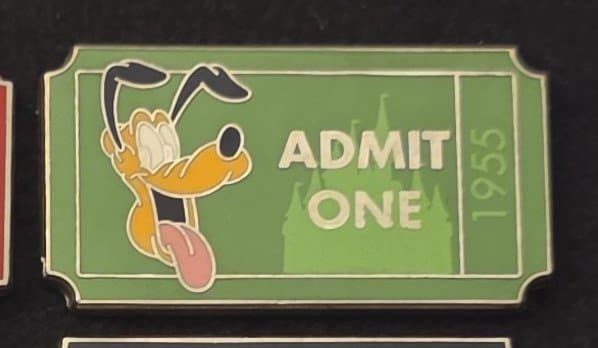 DLR Admission Ticket Pin Series