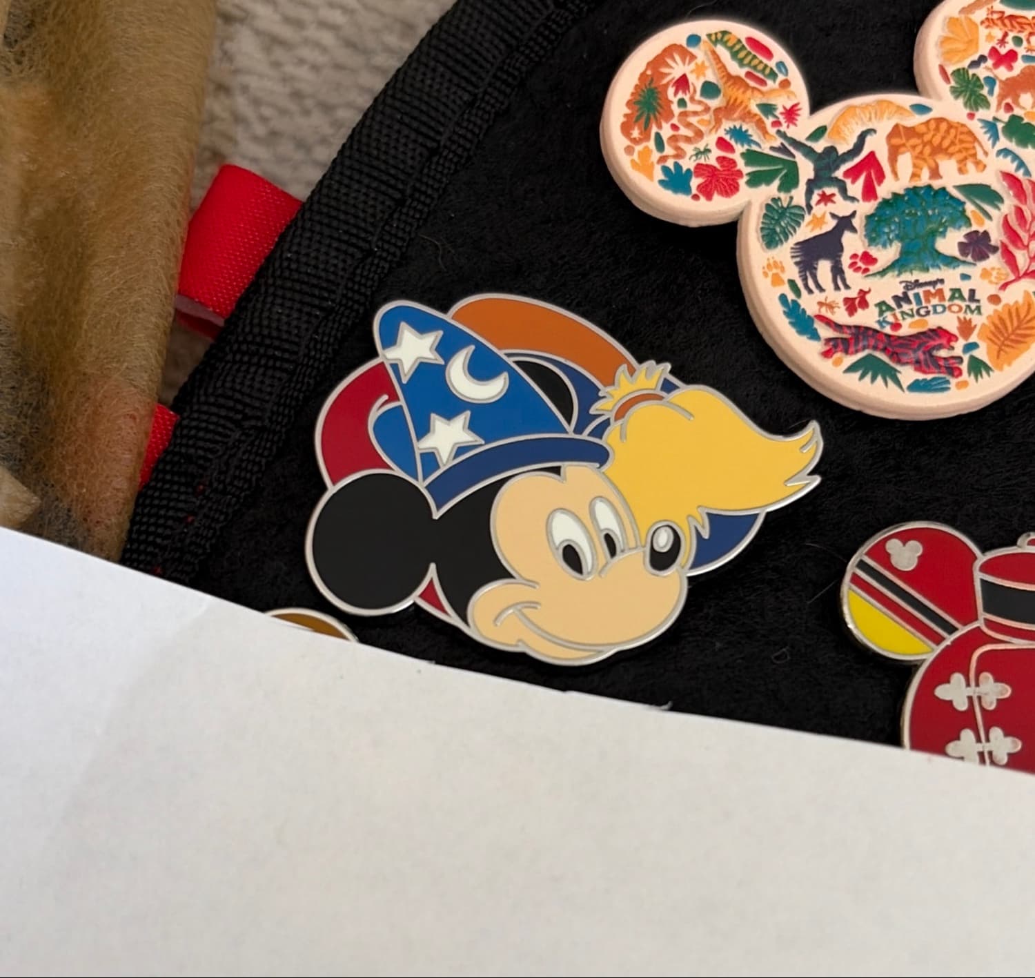 Mickey Fantasia Sorcerer Pin with Broom