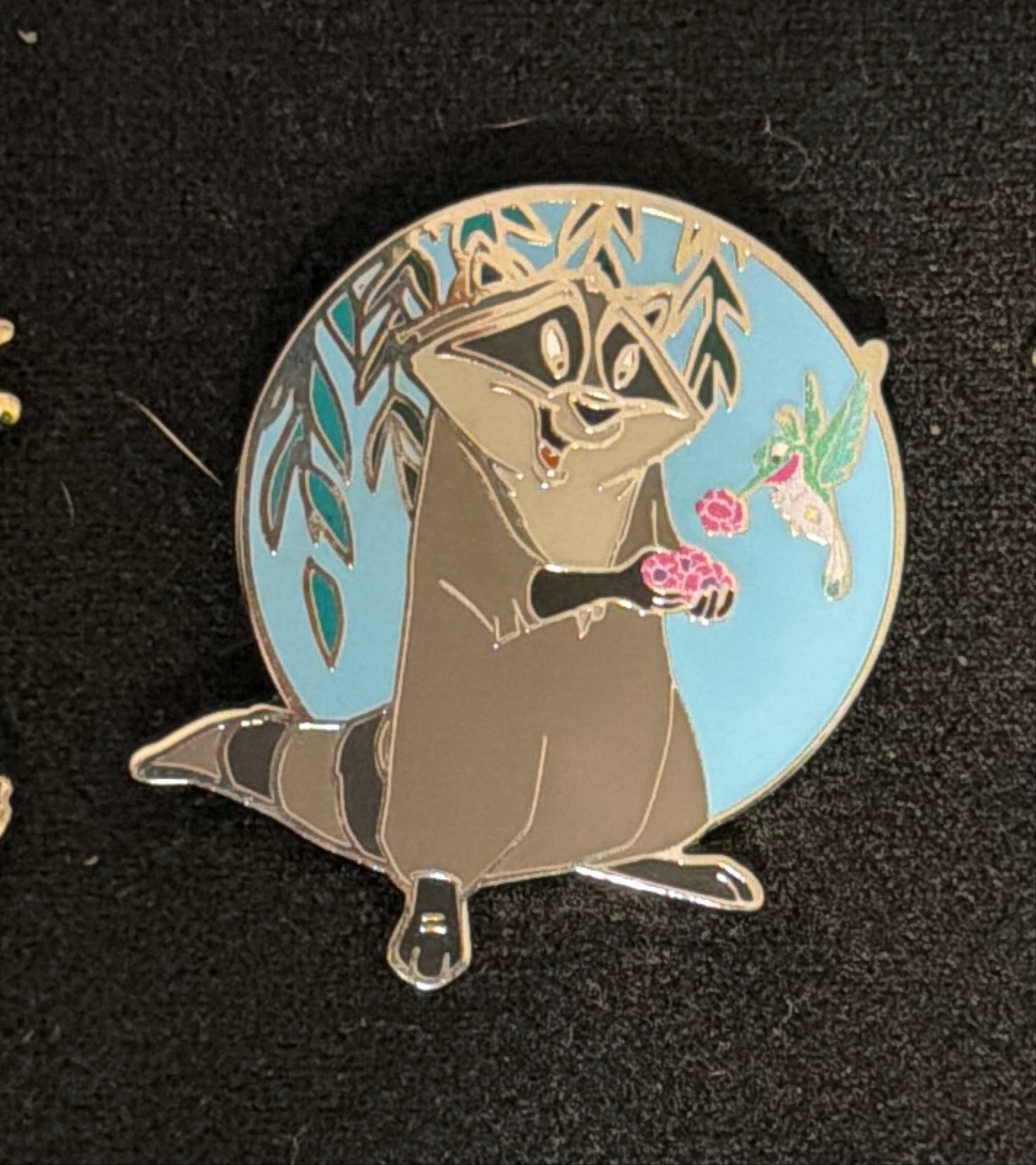 Meeko and Flit with Berries - Pocahontas