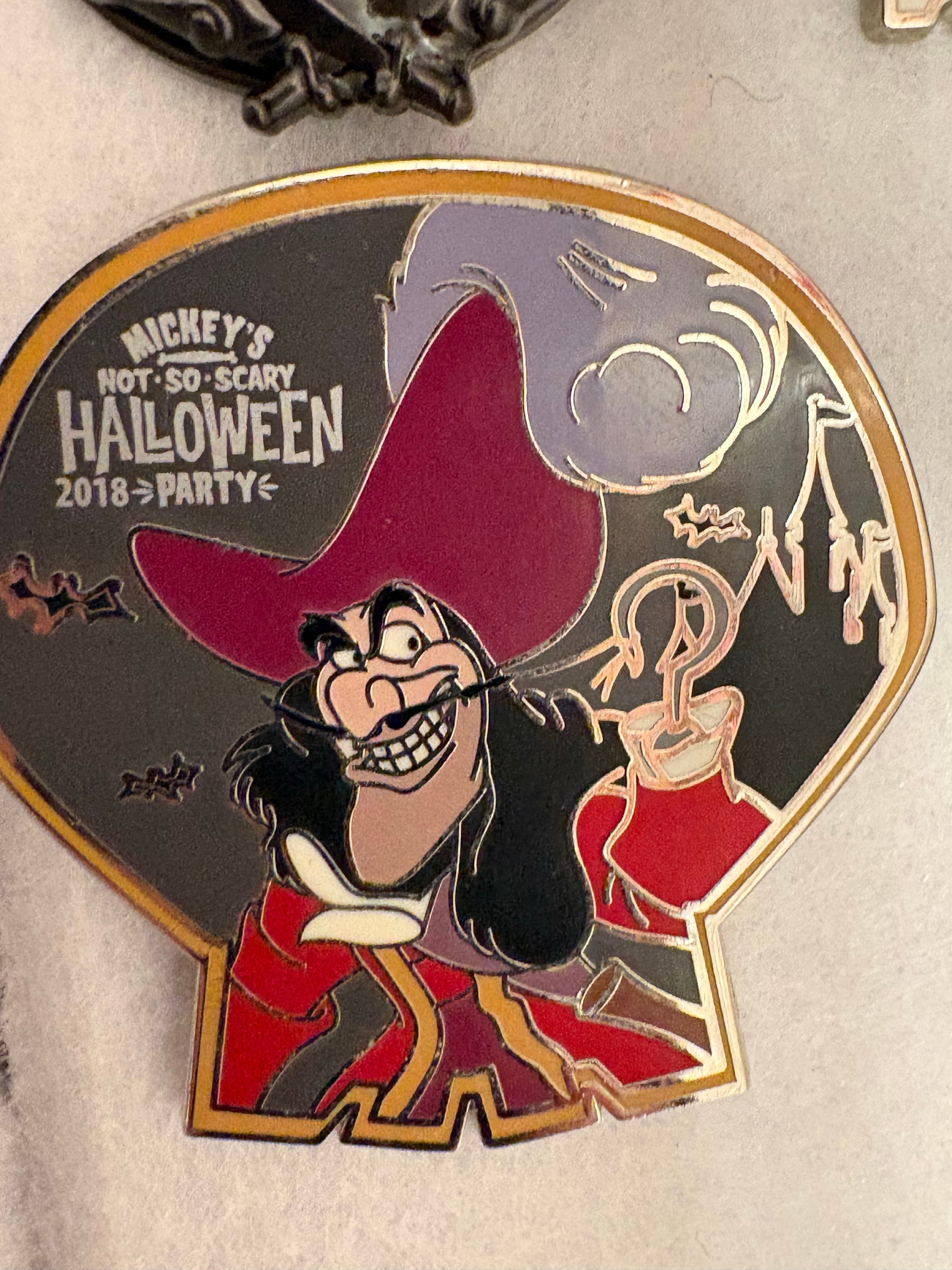 Captain Hook - Mickey's Not So Scary Halloween Party 2018 front