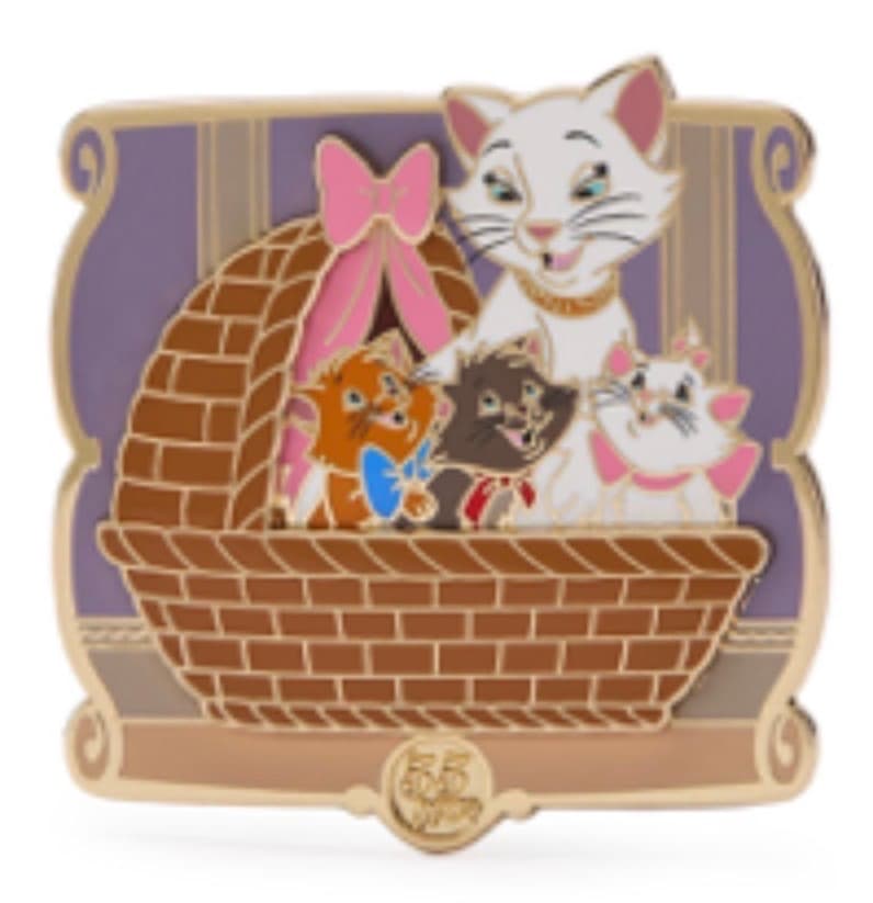 The Aristocats 55th Anniversary Pin