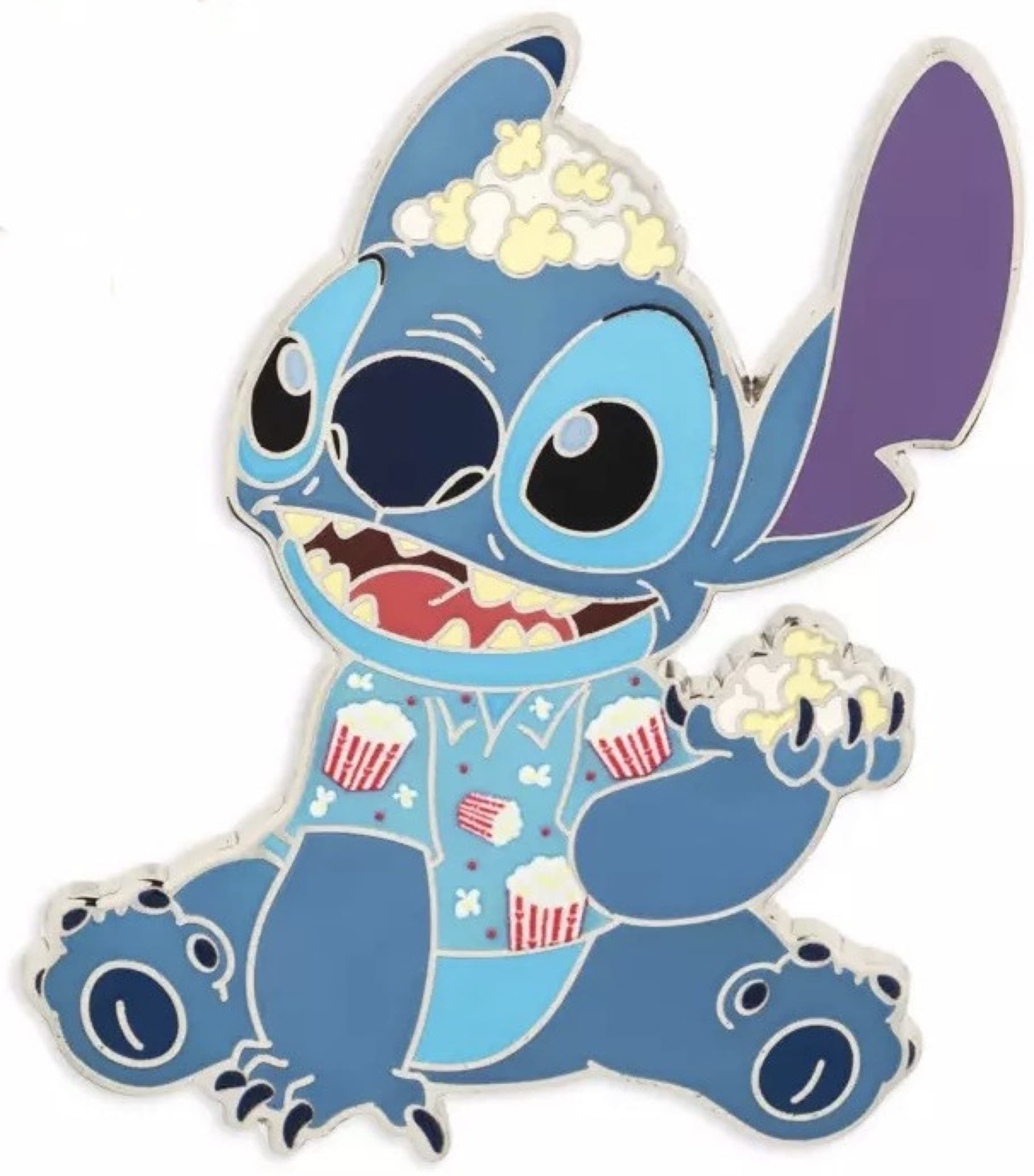 Stitch with Popcorn
