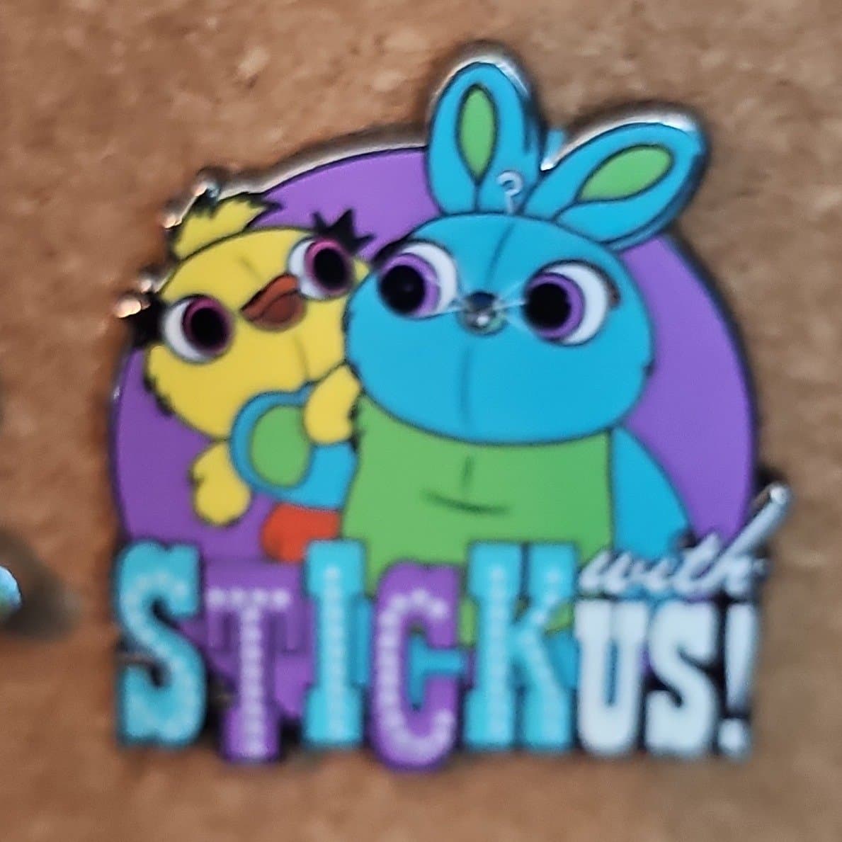 Ducky and Bunny 'Stick With Us!' front