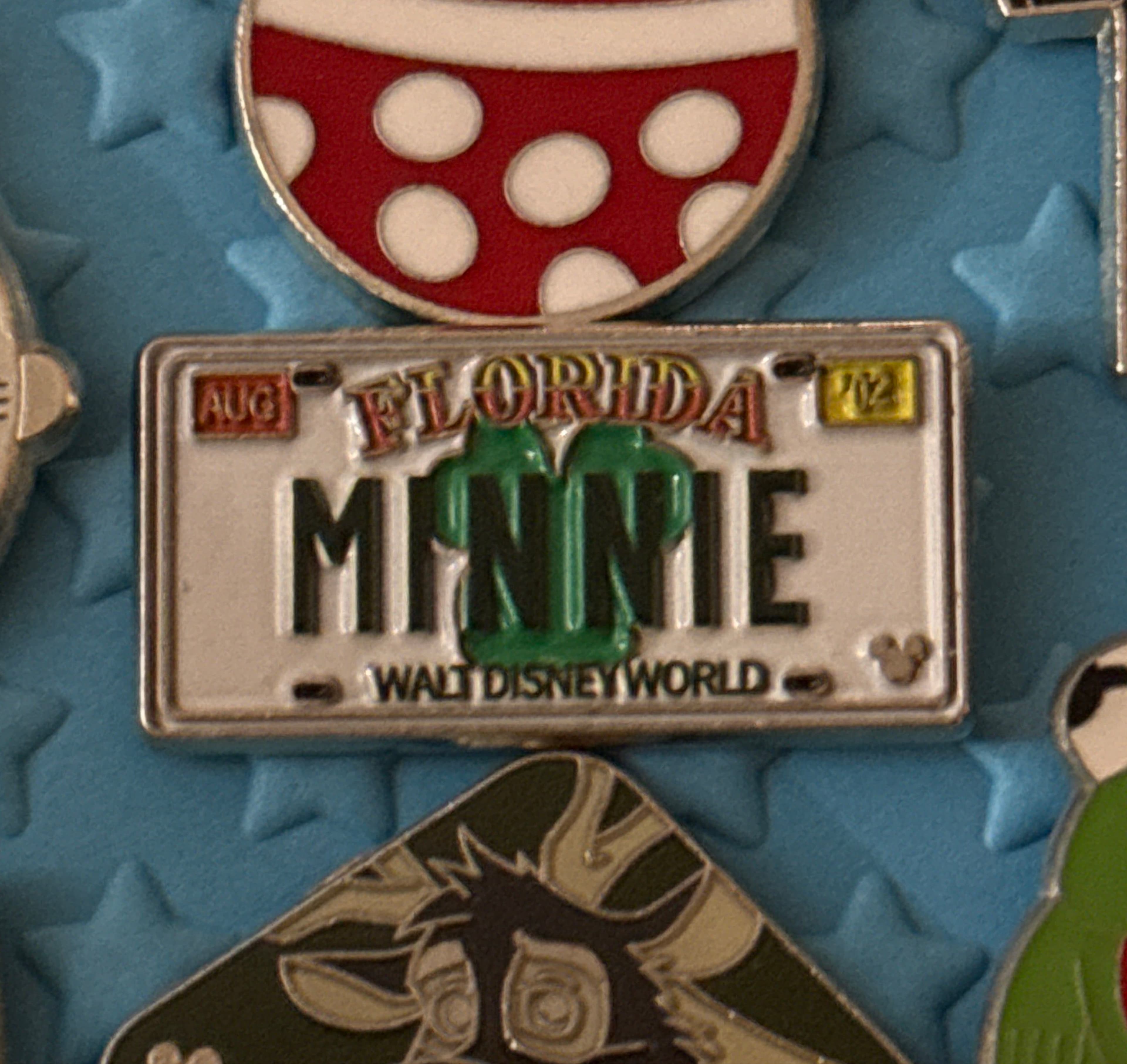 Minnie - License Plates - Hidden Mickey front