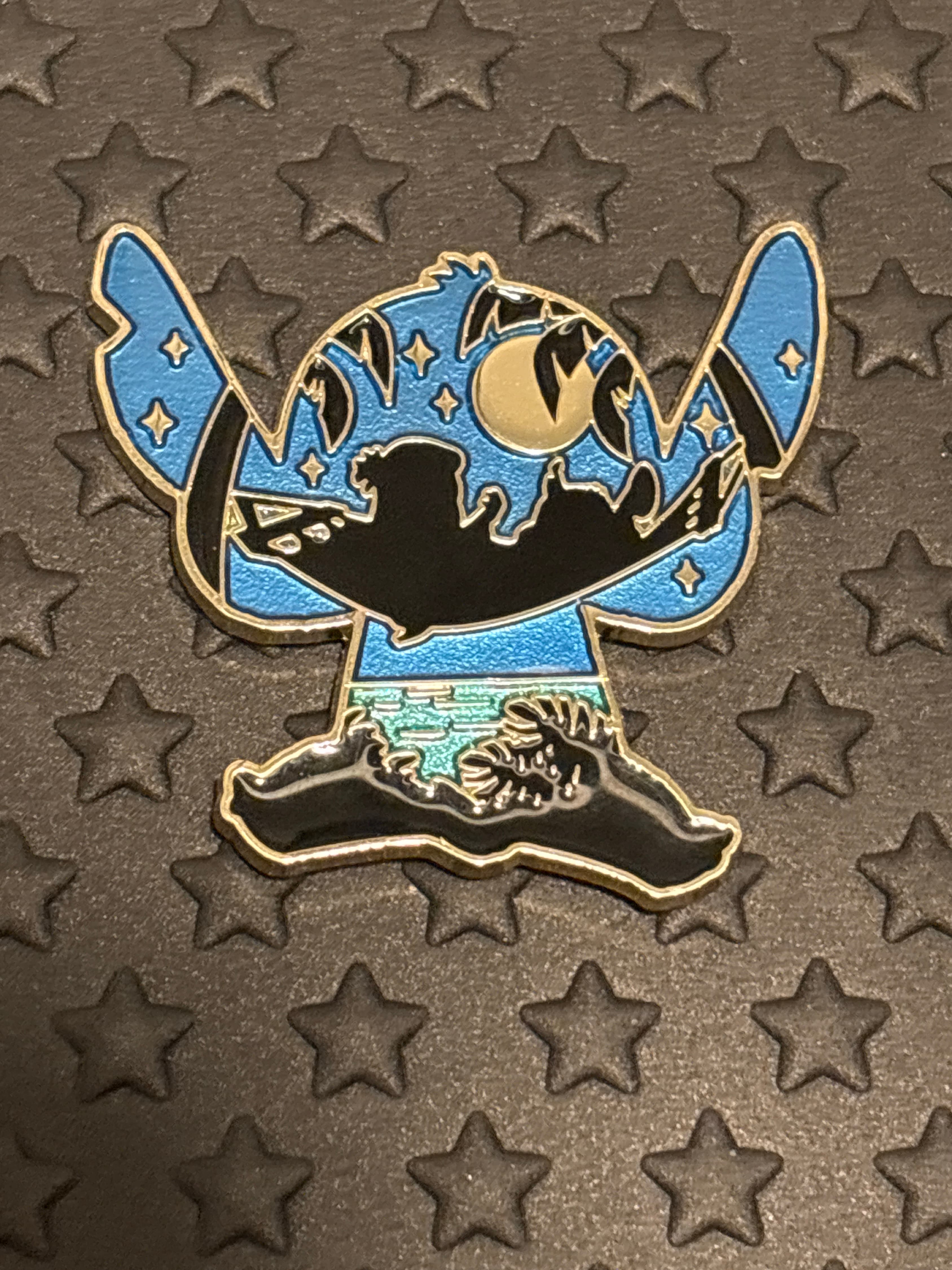 Lilo & Stitch Beach Hammock Silhouette