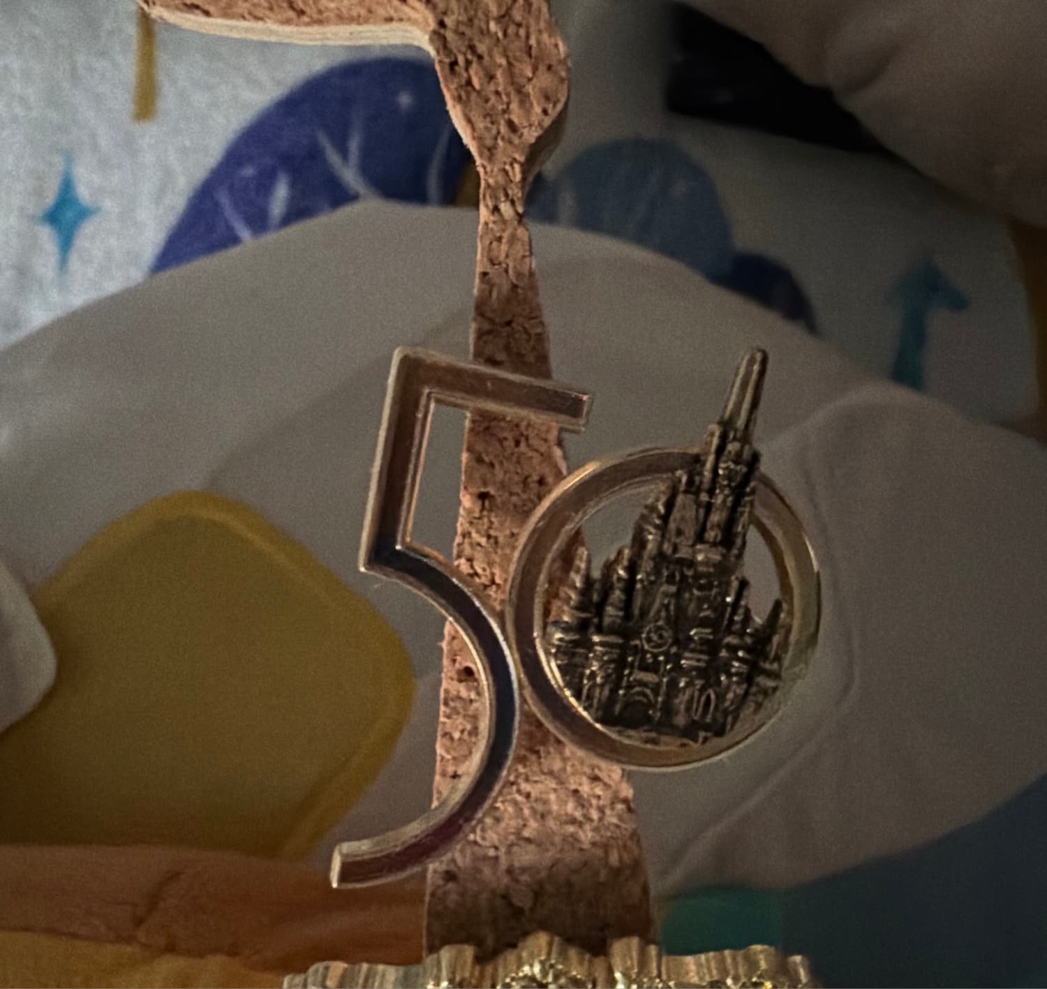 Walt Disney World 50th Anniversary - Logo Cinderella's Castle front