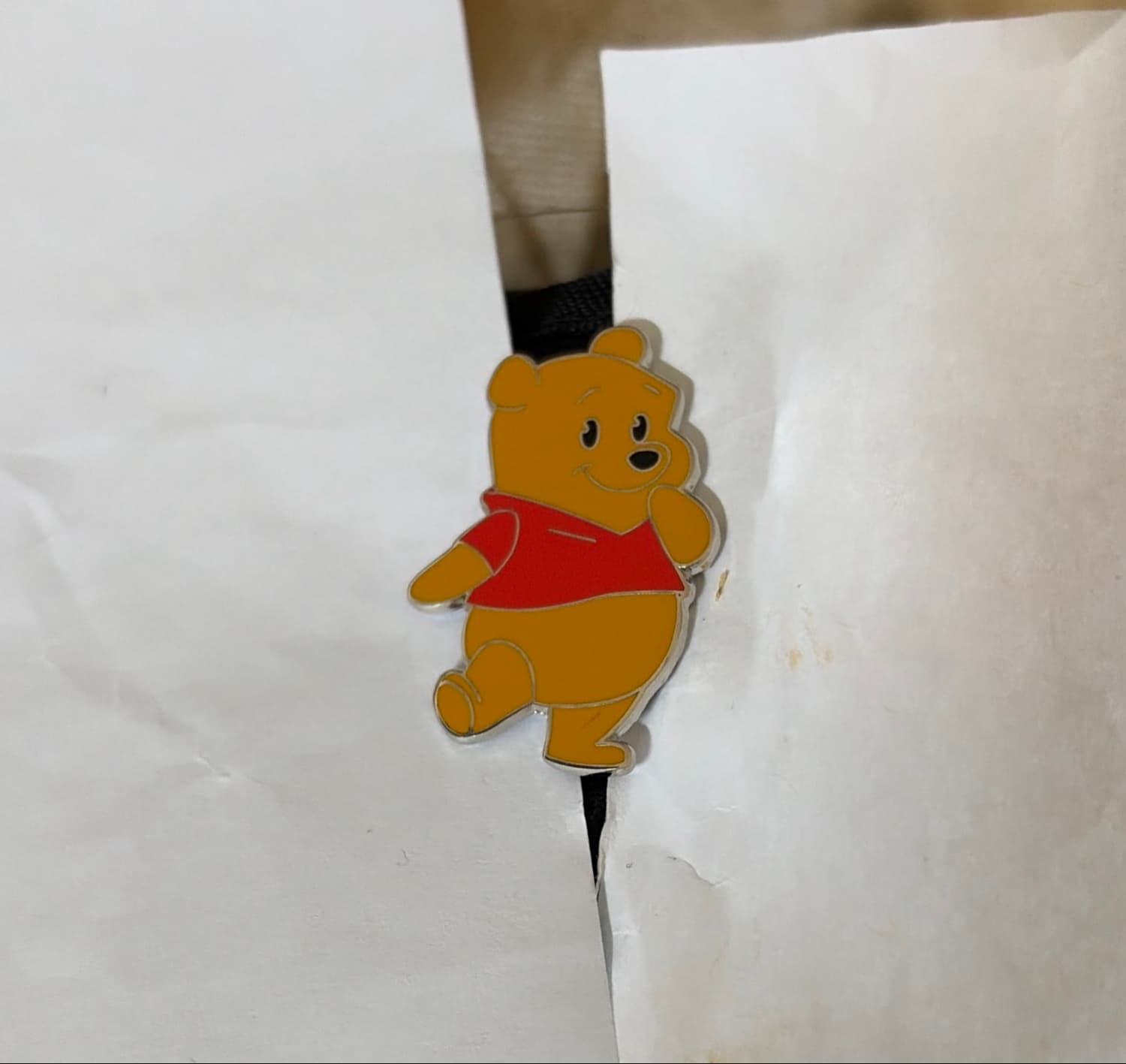 Winnie the Pooh Standing with Hand on Chin Pin