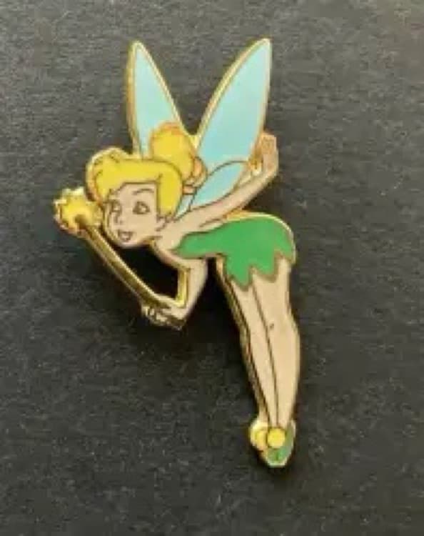 Tinker Bell with Wand - Blue Wings front