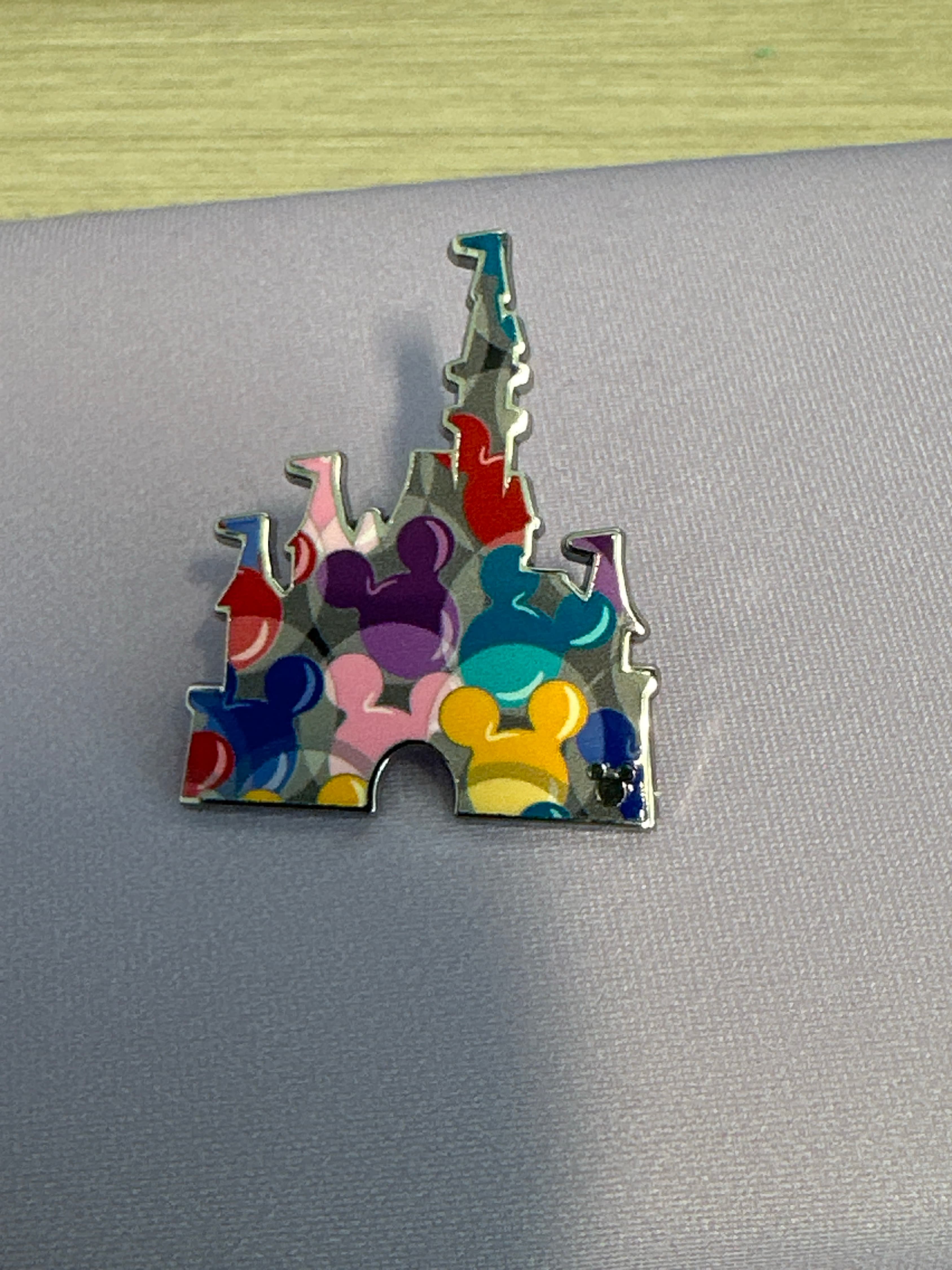 Mickey Icon Balloons Cinderella Castles front