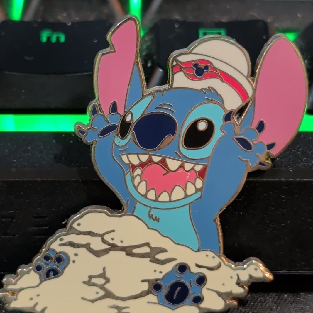 Disney Cruise Line Stitch with Hat