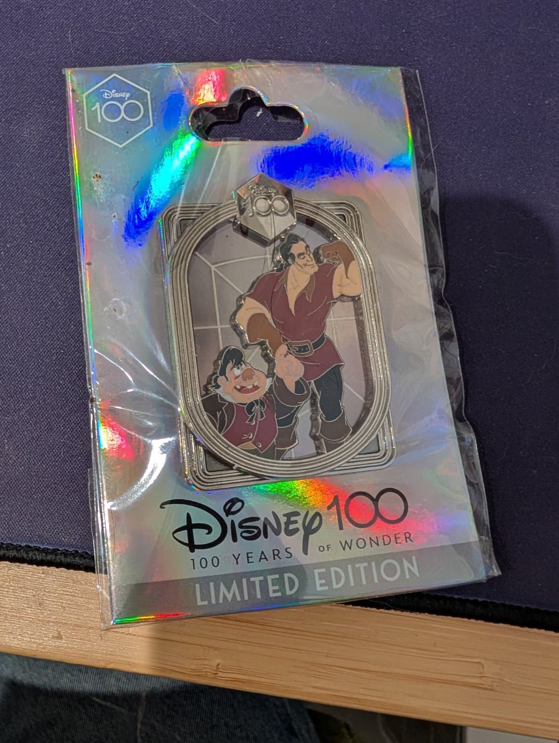 Gaston and LeFou - Disney100 Years of Wonder Limited Edition Pin