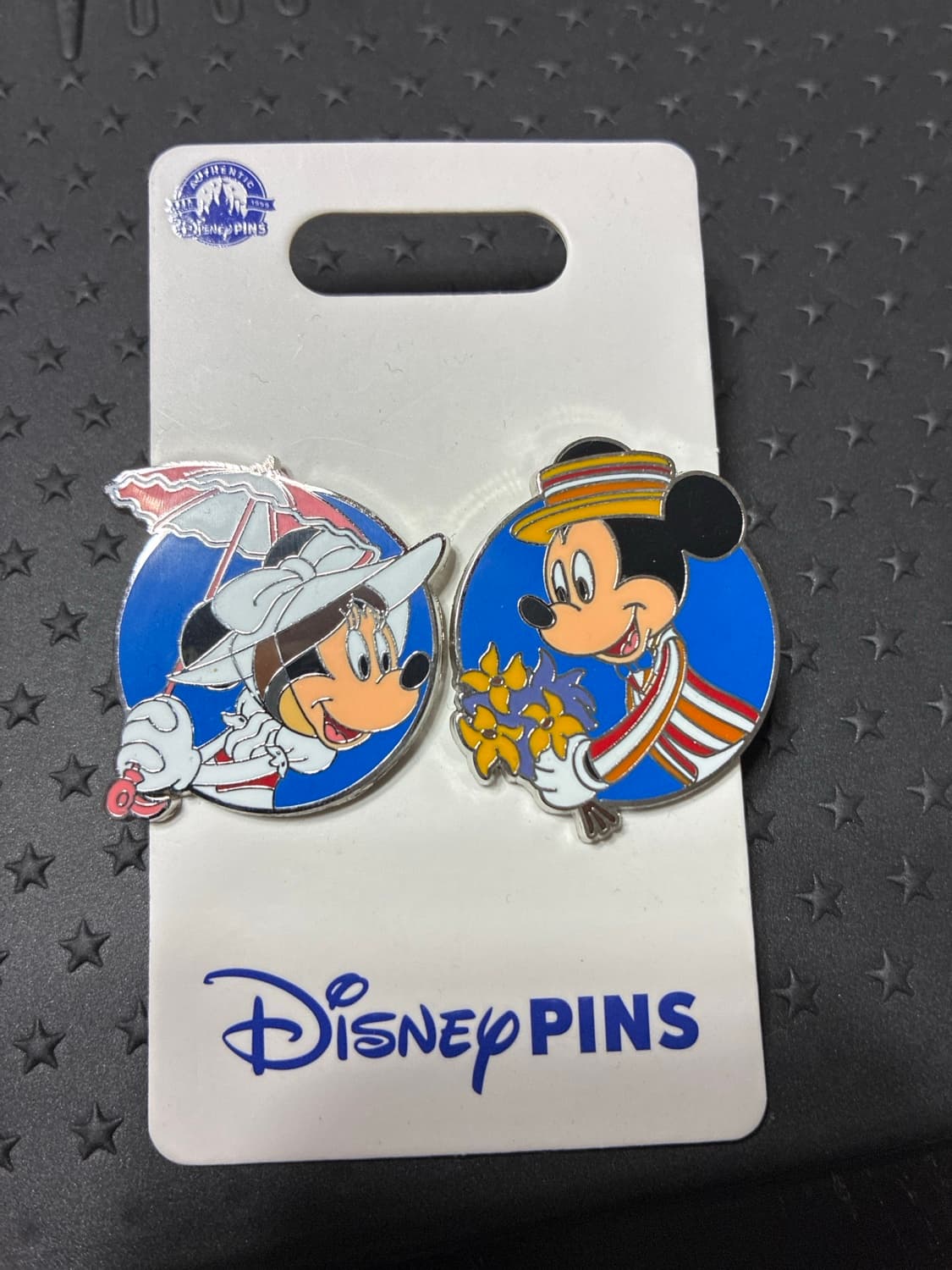 Mickey & Minnie as Mary Poppins & Bert