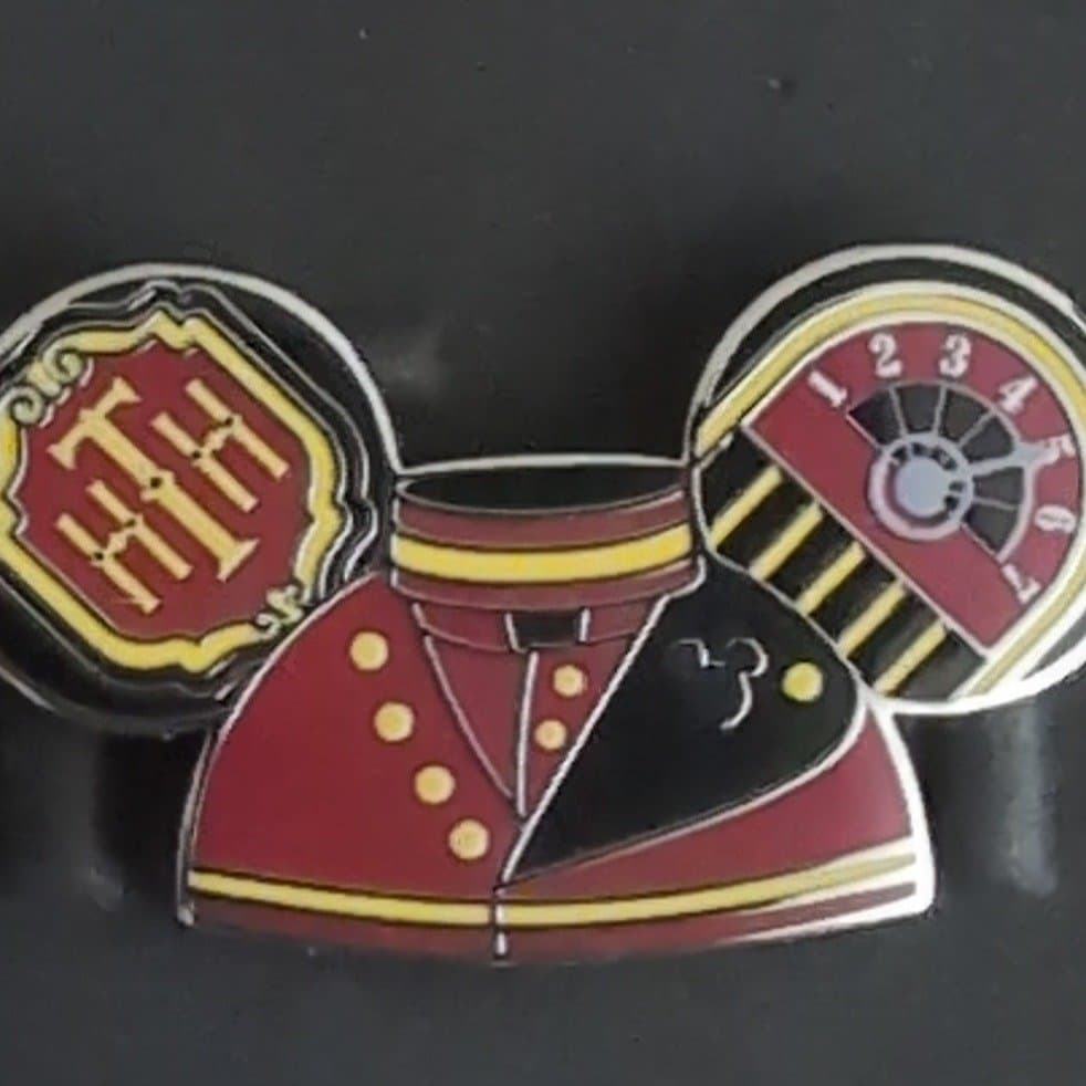 Hidden Mickey - Tower of Terror HTH Bellhop Hat Mickey Icon