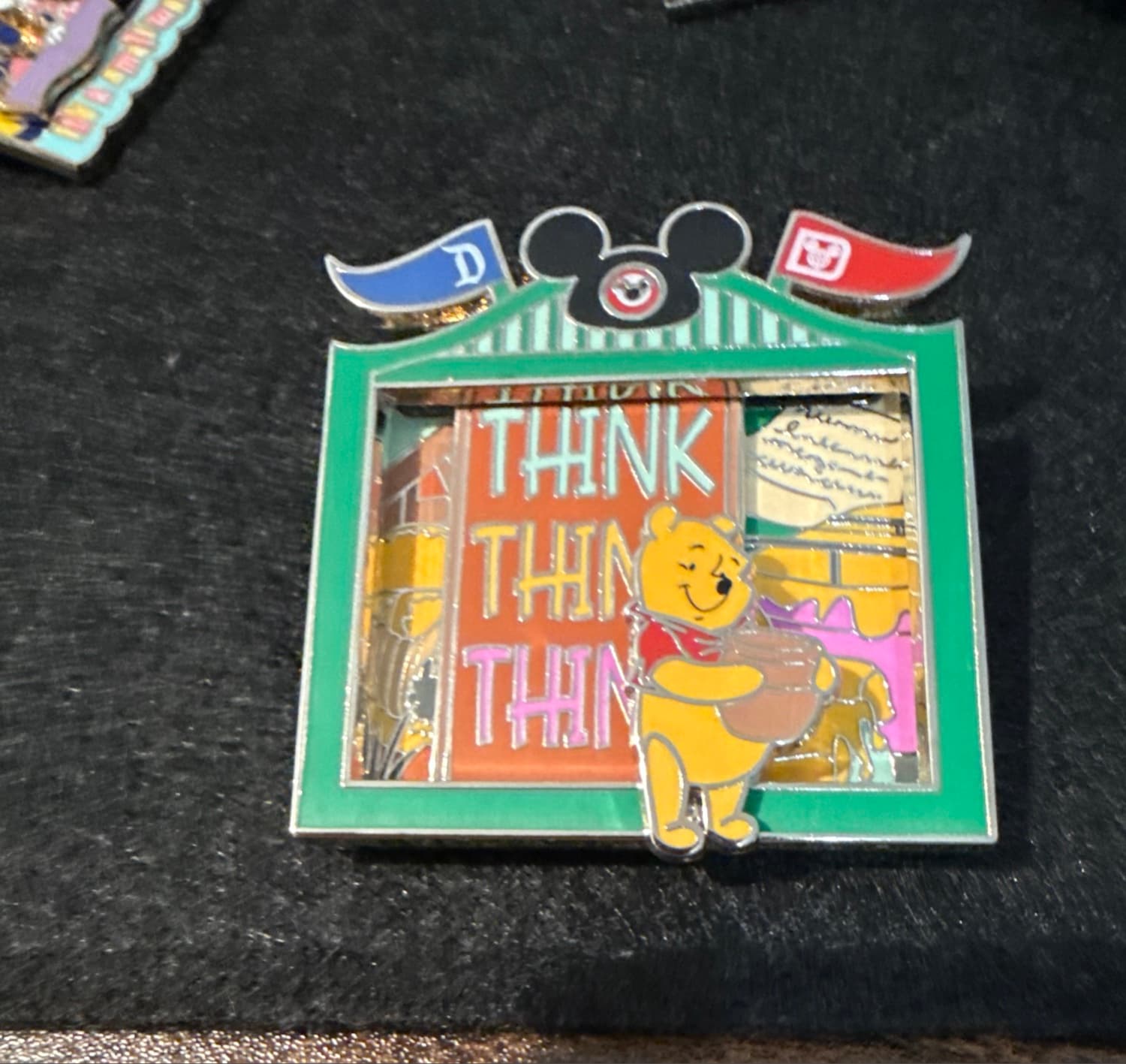 The Many Adventures of Winnie the Pooh Bicoastal Adventures Pin