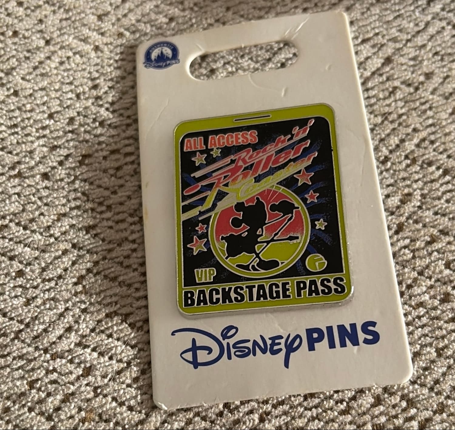 Rock 'n' Roller Coaster Disney pin series