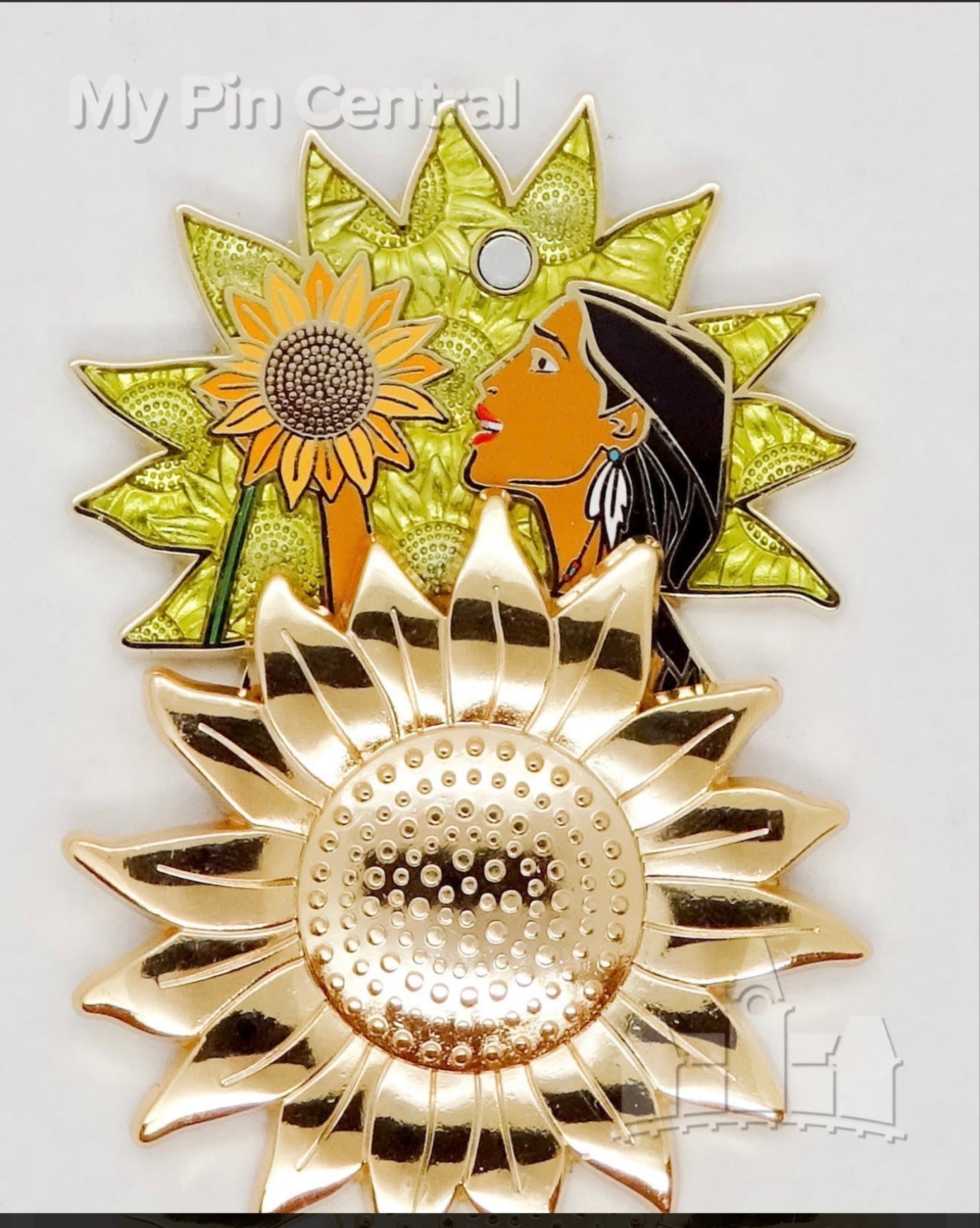 Disney Beautiful Florals Pin - Pocahontas