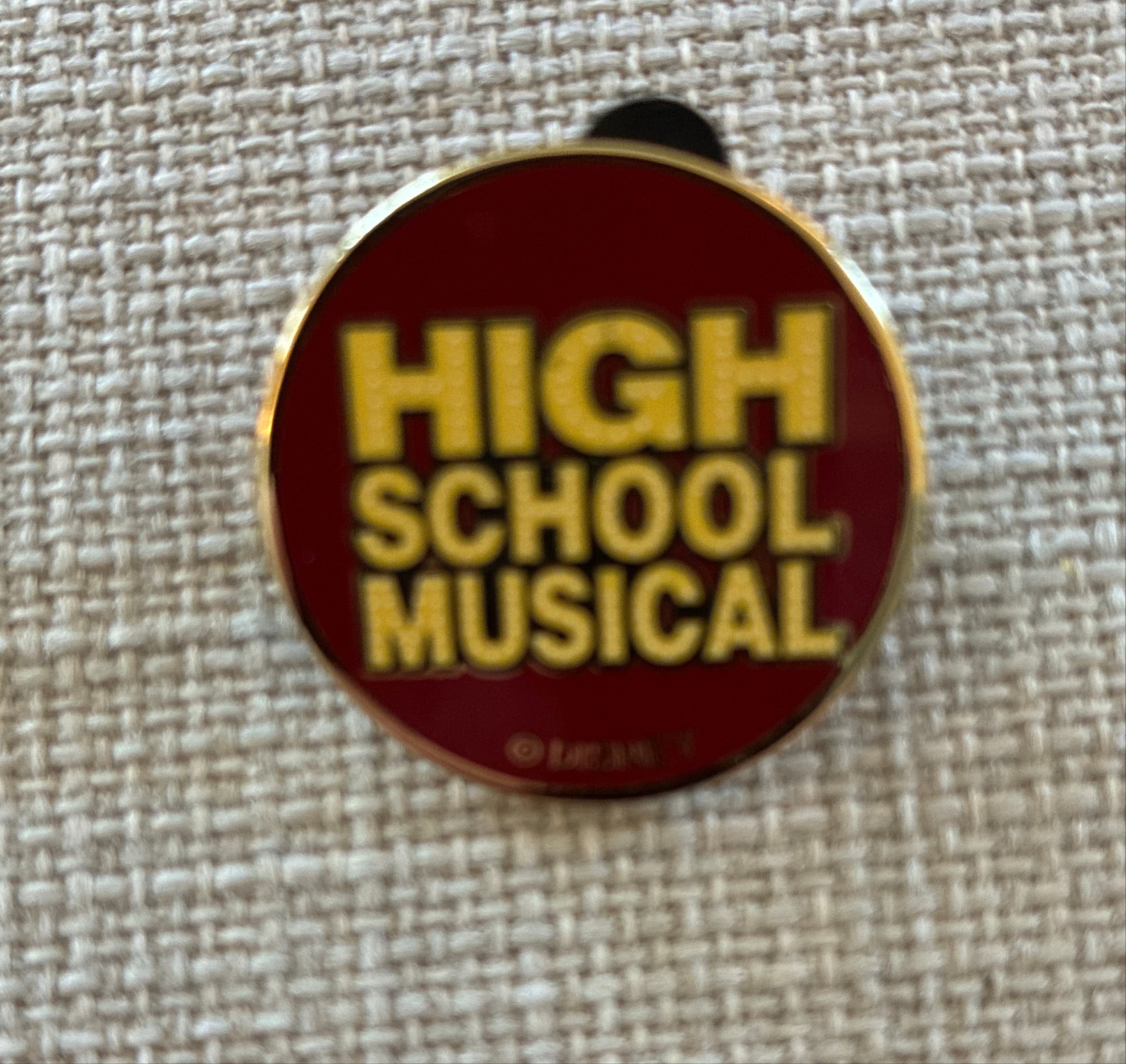 High School Musical Logo Pin
