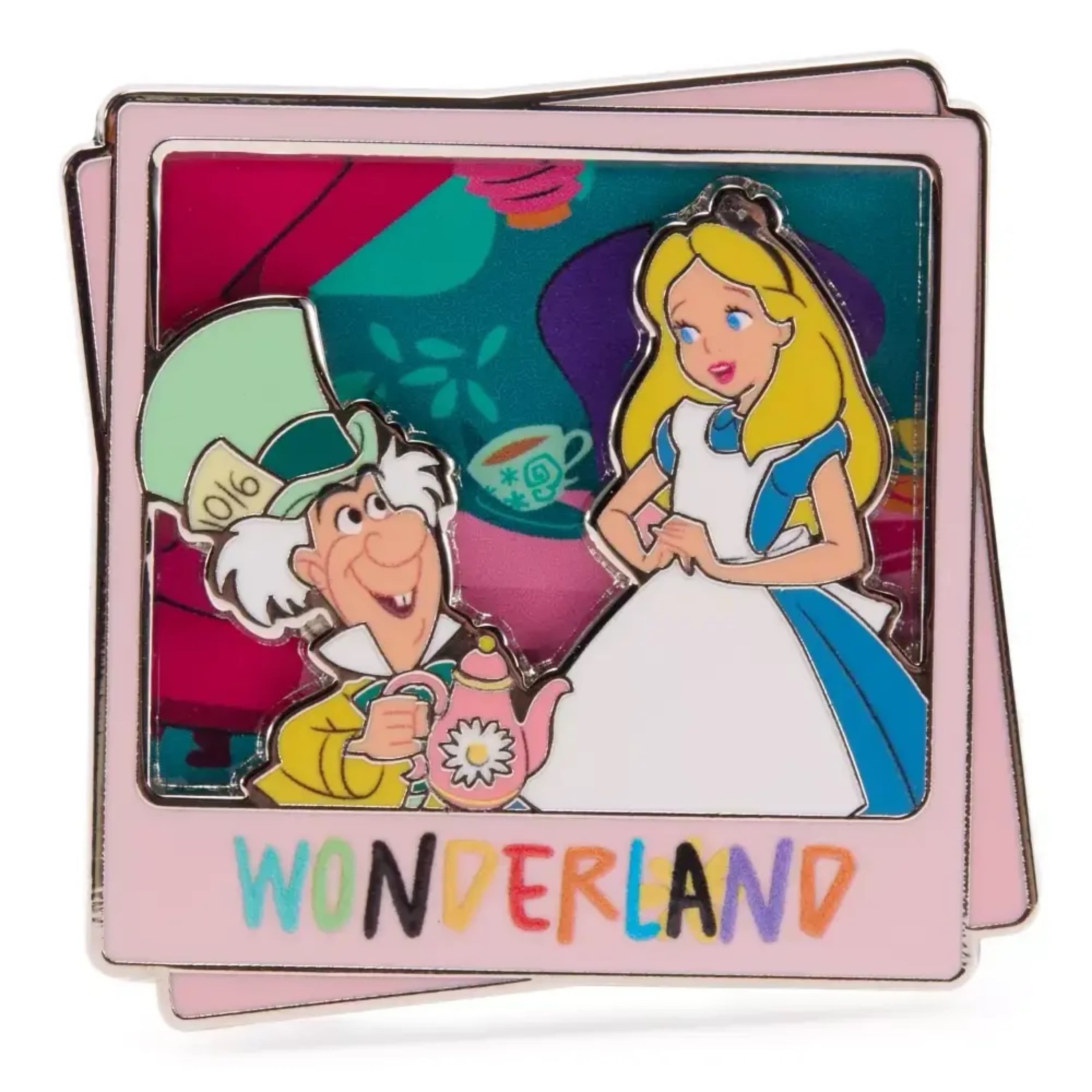 Alice and Mad Hatter Polaroids - Wonderland front