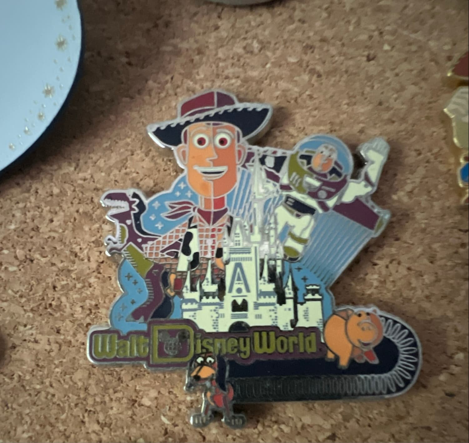 Toy Story Family and Cinderella Castle